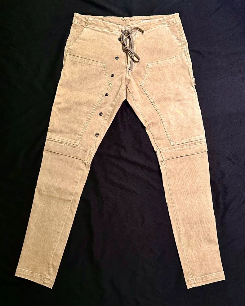 Greg Lauren greg lauren Camel colored work pants 2506-Nextarrow Size US 33 - 1 Thumbnail