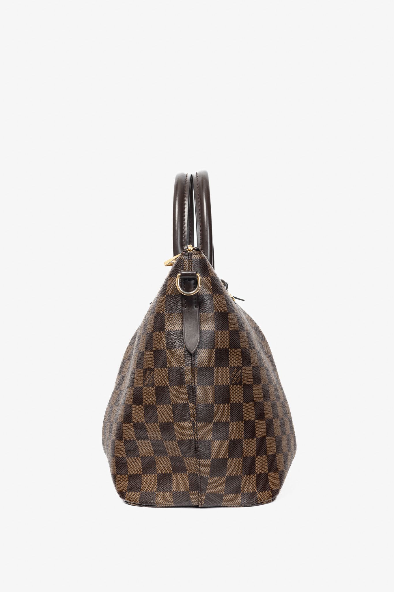 Louis Vuitton Louis Vuitton Siena MM Damier Ebene Canvas Tote Size ONE SIZE - 3 Thumbnail