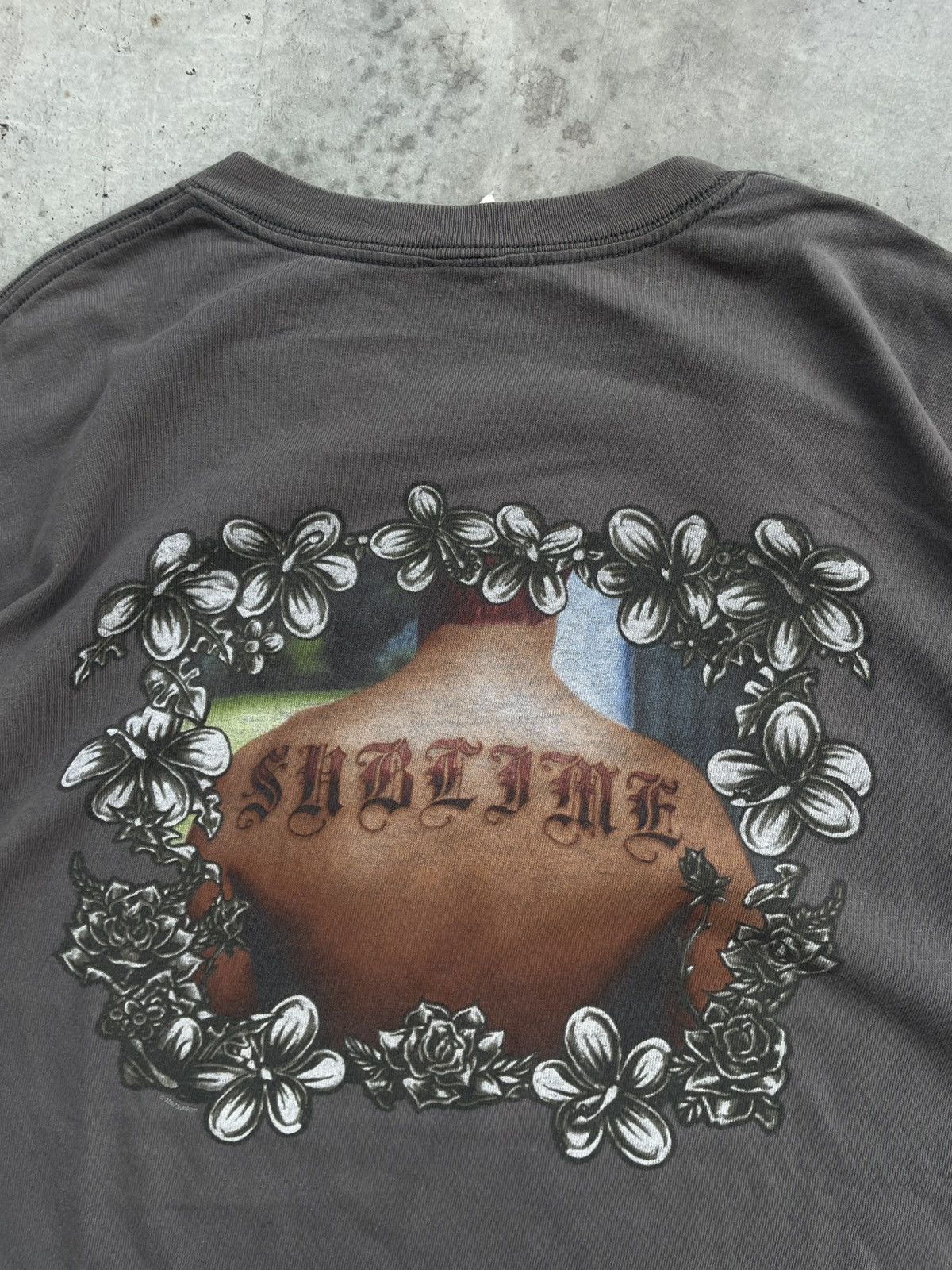 Band Tees Vintage Sublime Self Titled Gray 2 Graphic T-Shirt Size US XL / EU 56 / 4 - 6 Thumbnail