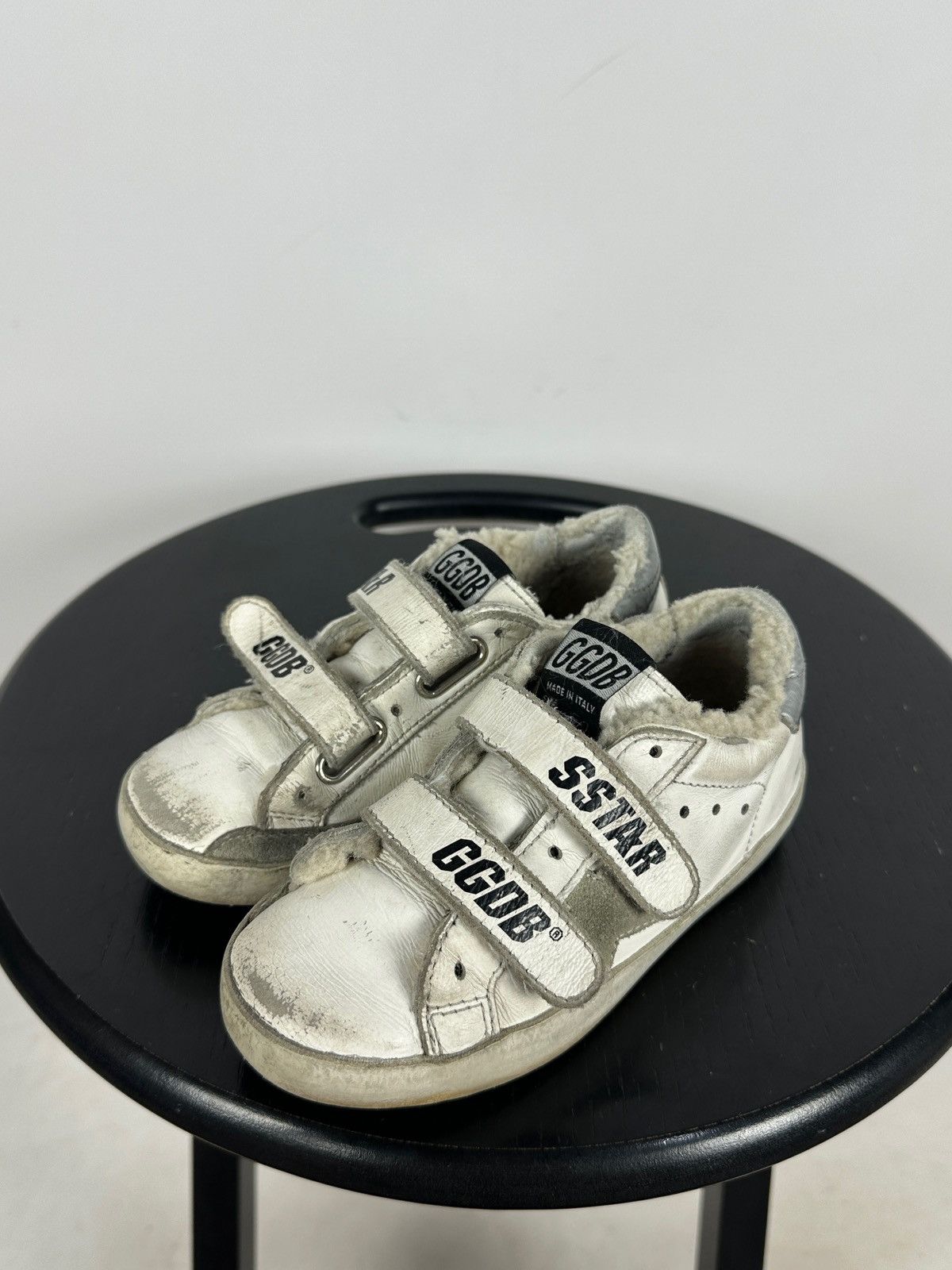 Golden Goose Kids Golden Goose GGDB Superstar Leather Sneakers Size US 4 / IT 34 - 4 Thumbnail