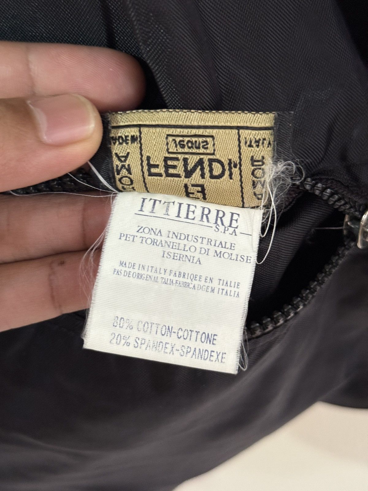 Fendi × Vintage Fendi Zucca Monogram Reversible Jacket Size US L / EU 52-54 / 3 - 8 Thumbnail