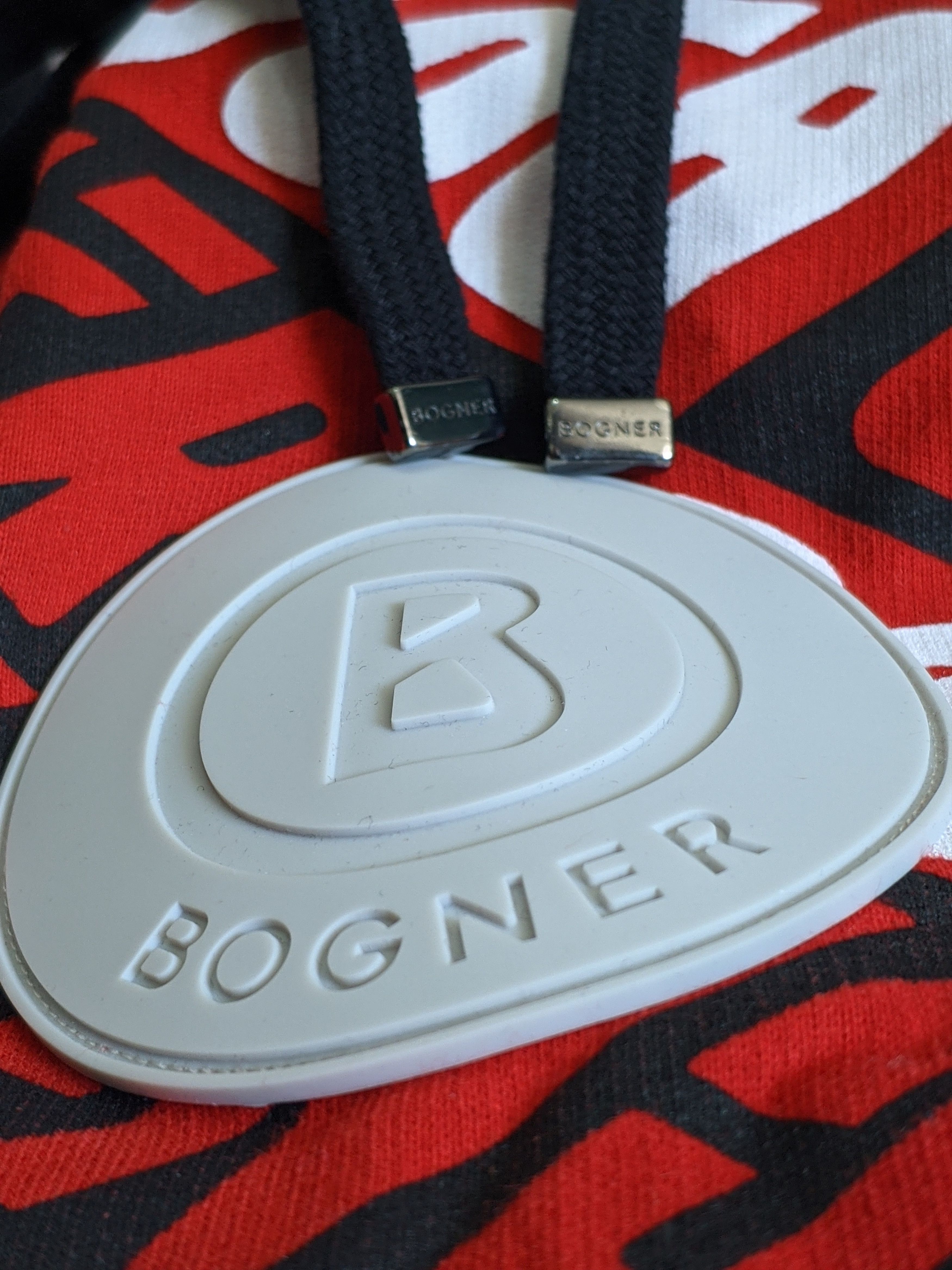 Bogner BOGNER Monogram All Over Logo Print Hoodie Hoodie Size US M / EU 48-50 / 2 - 9 Thumbnail