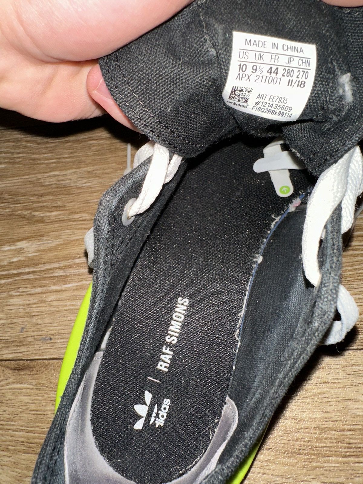 Adidas × Raf Simons ADIDAS x RAF SIMONS DETROIT RUNNERS Size US 11 / EU 44 - 5 Thumbnail