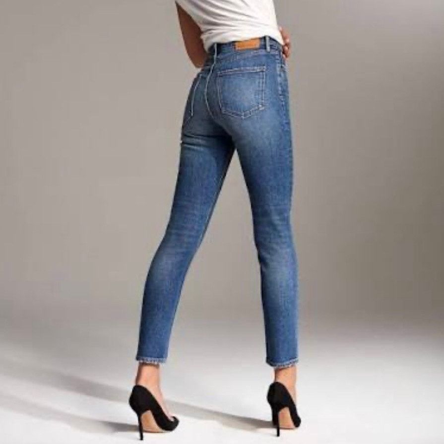 Denim Forum The Yoko High Rise Slim size 25 blue