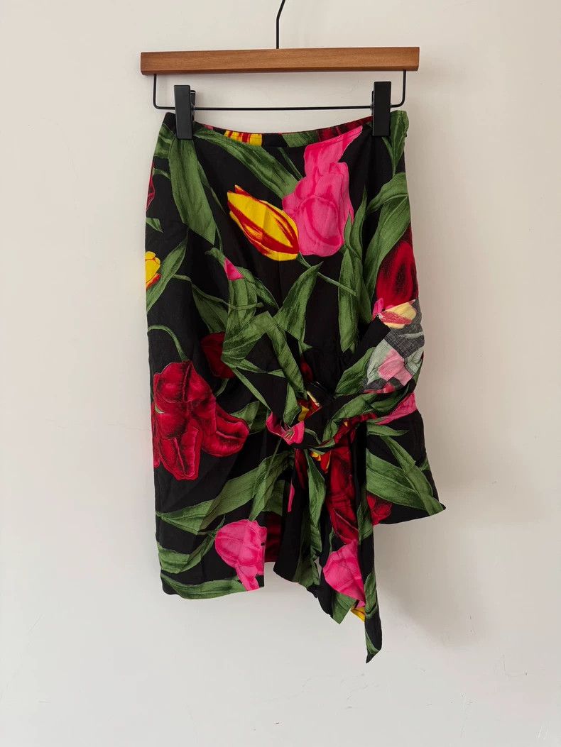 Comme des Garcons Comme des Garcons size S Flowers and Plants overskirt Size 22" - 8 Thumbnail