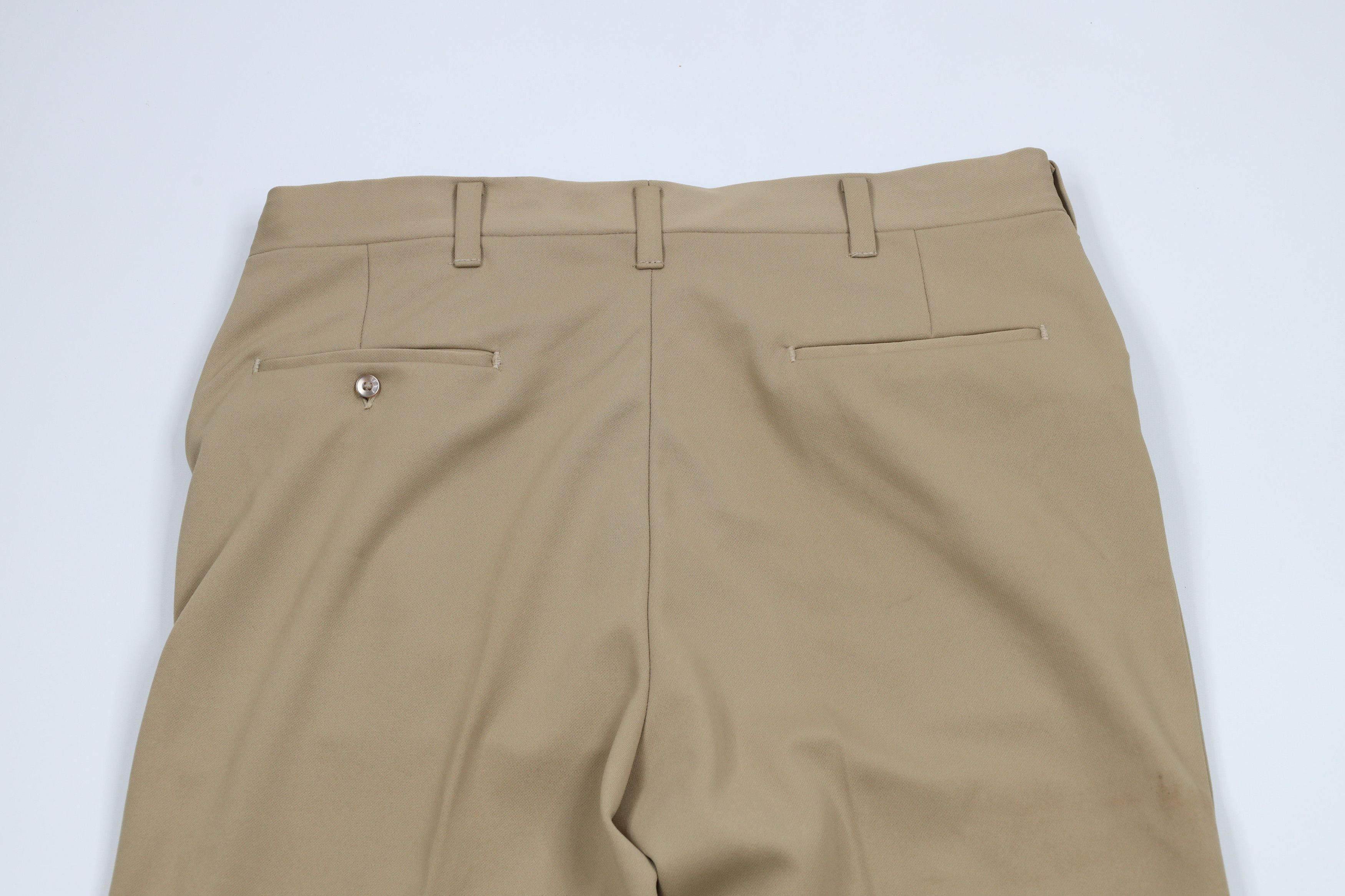 Vintage Vintage 70s Streetwear Bell Bottoms Chino Pants Beige USA Size US 36 / EU 52 - 10 Thumbnail