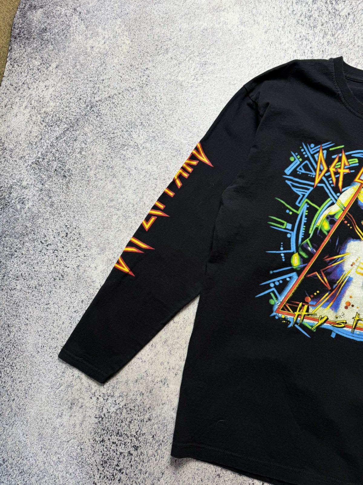 Vintage Vintage Def Leppard Long Sleeve Shirt Size US L / EU 52-54 / 3 - 4 Thumbnail