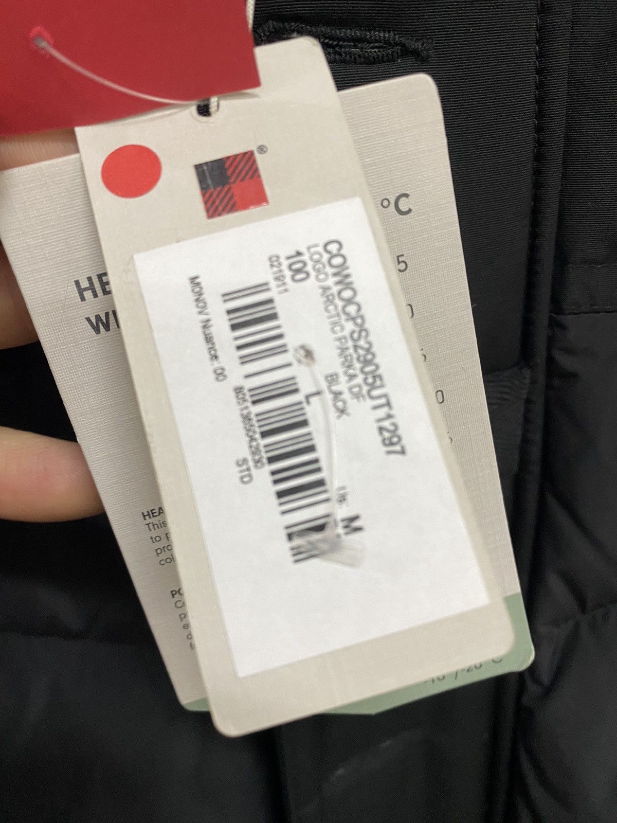 Other Woolrich Arctic Logo Parka Jacket, L, black, new with tags Size US L / EU 52-54 / 3 - 10 Thumbnail