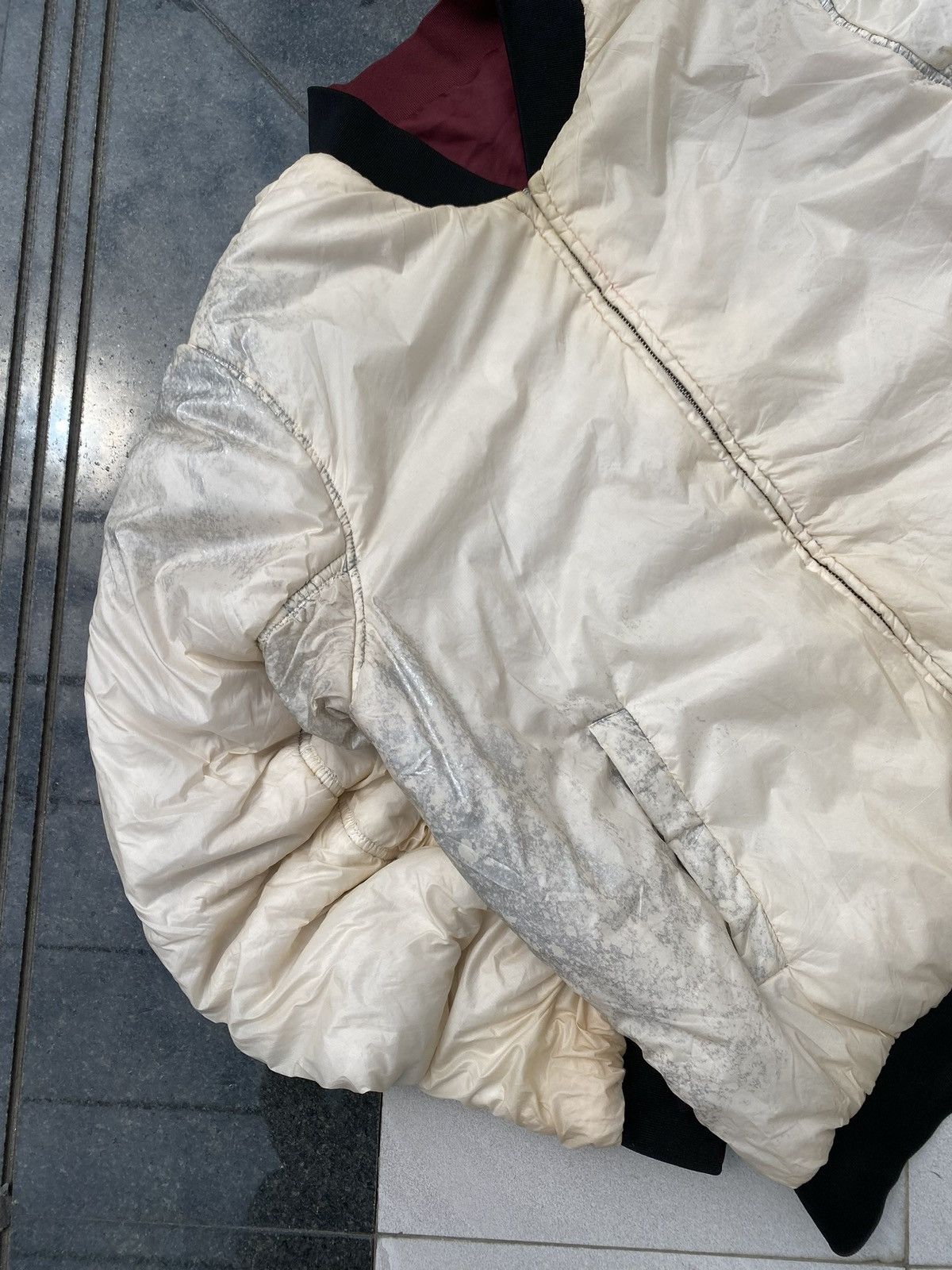 Evisu 90’s EVISU KURO TWO SIDE RARE MULTI LOGO RETRO ZIP BOMBER Size US XXL / EU 58 / 5 - 8 Thumbnail