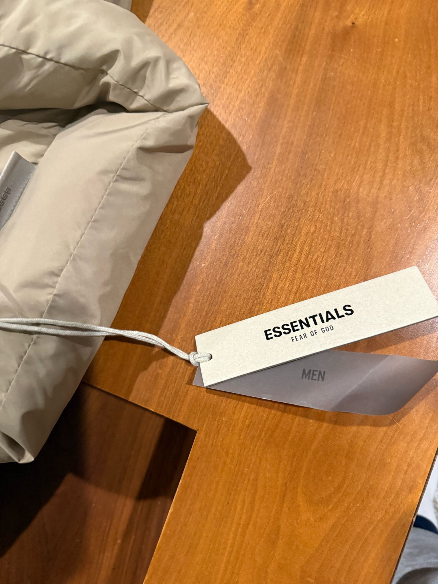 Essentials × Fear of God Fear of god essentials half zip puffer oak Size US L / EU 52-54 / 3 - 5 Thumbnail