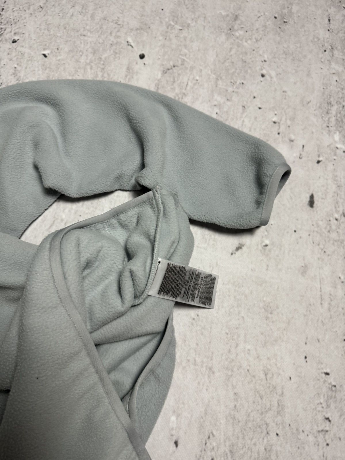 00s Nike Vintage Center Swoosh Teddy Fleece Hoodie Drill