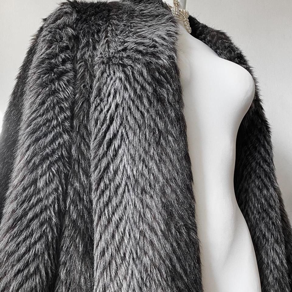 Vintage Iconic maxi vintage faux fur coat Size S / US 4 / IT 40 - 2 Thumbnail