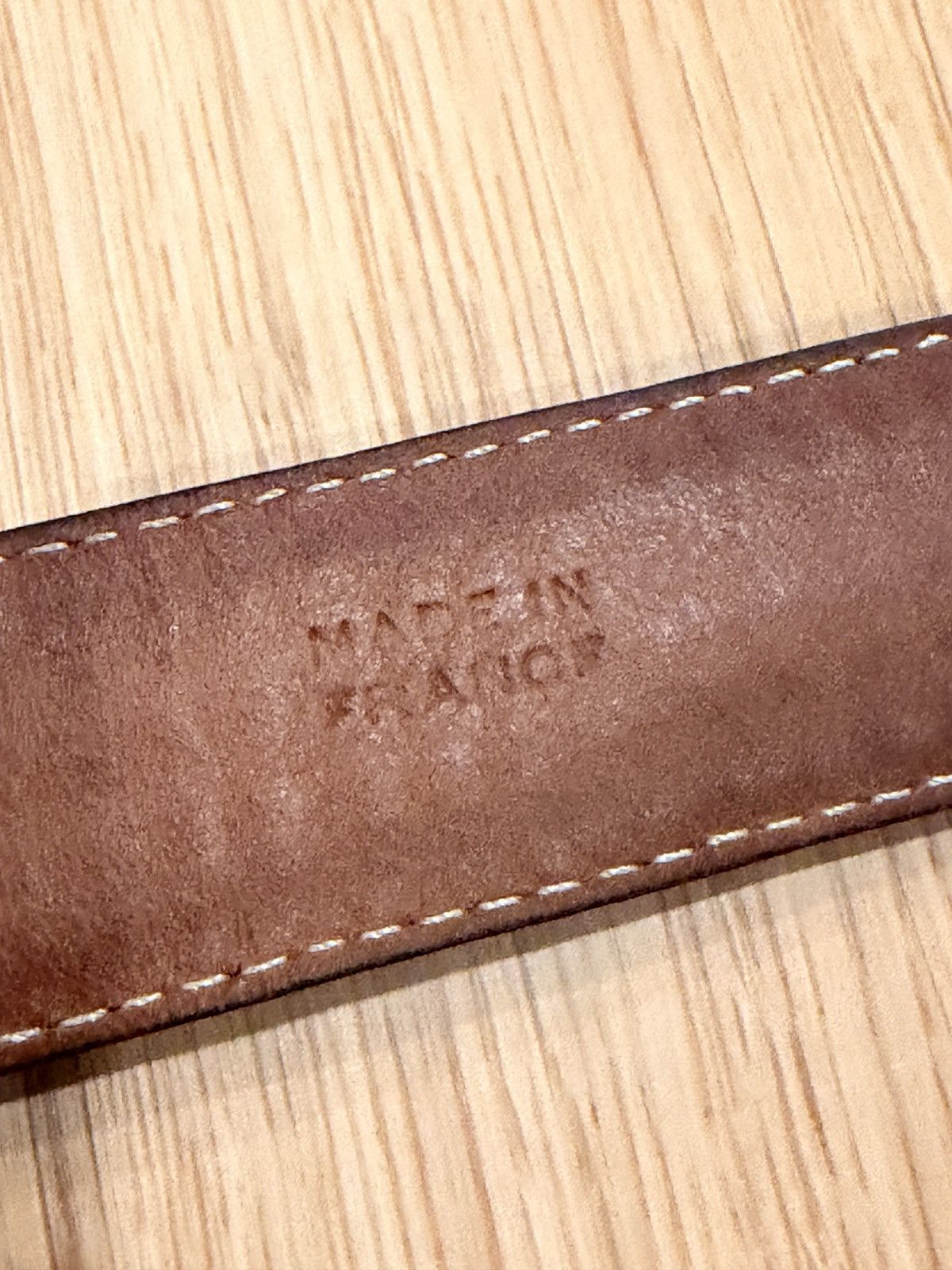 Balmain Decarnin FW 2010 Heavy Stud Leather Belt Size 36 - 7 Thumbnail