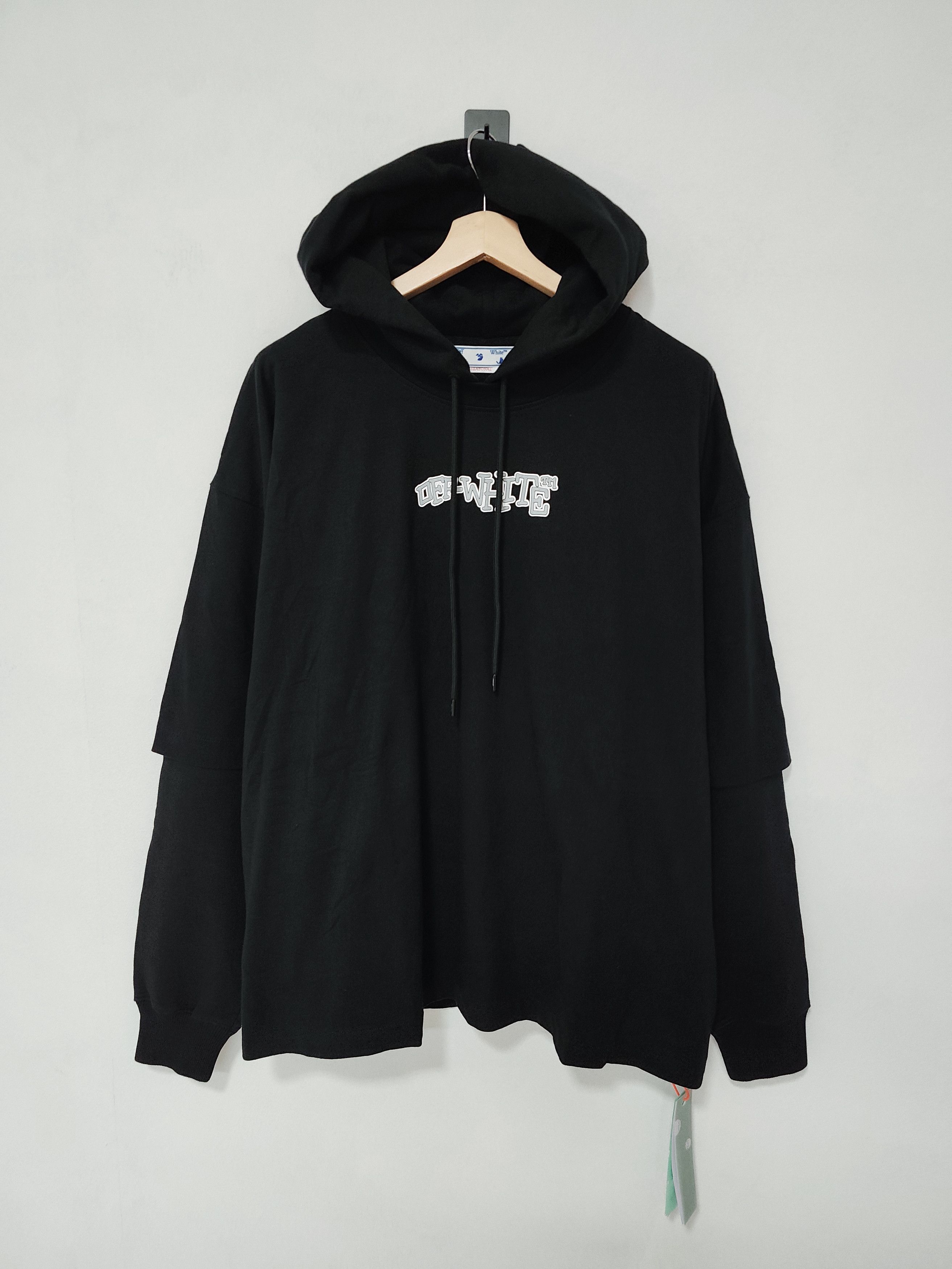 Off-White Off-White "Carlos Type Double Tee" Size US XXL / EU 58 / 5 - 1 Thumbnail