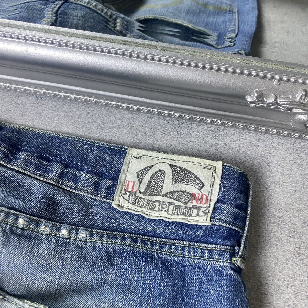 Evisu Vintage Evisu Jeans Distressed Pants Y2K Size US 32 / EU 48 - 5 Thumbnail