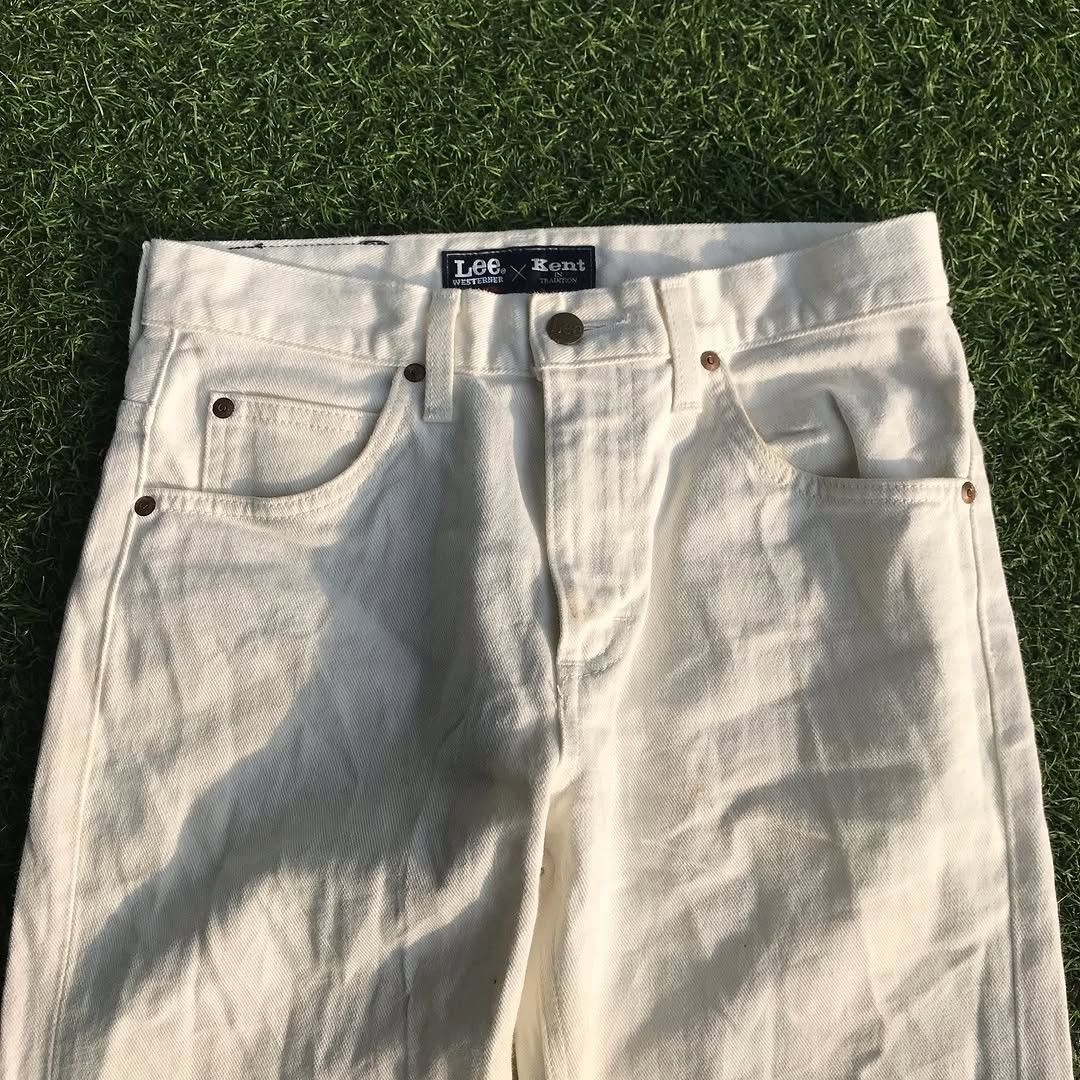 Hysteric Glamour × Jean × Lee Vintage Lee Westerner sanforized x kent in tradition white Size US 28 / EU 44 - 7 Thumbnail