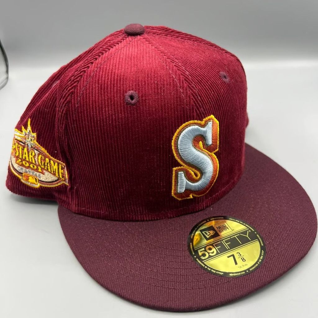 Kith 59FIFTY ベースボールキャップ バーガンディ Kith × New Era Kith New Era 59FIFTYs Fitted Cap Gothic K