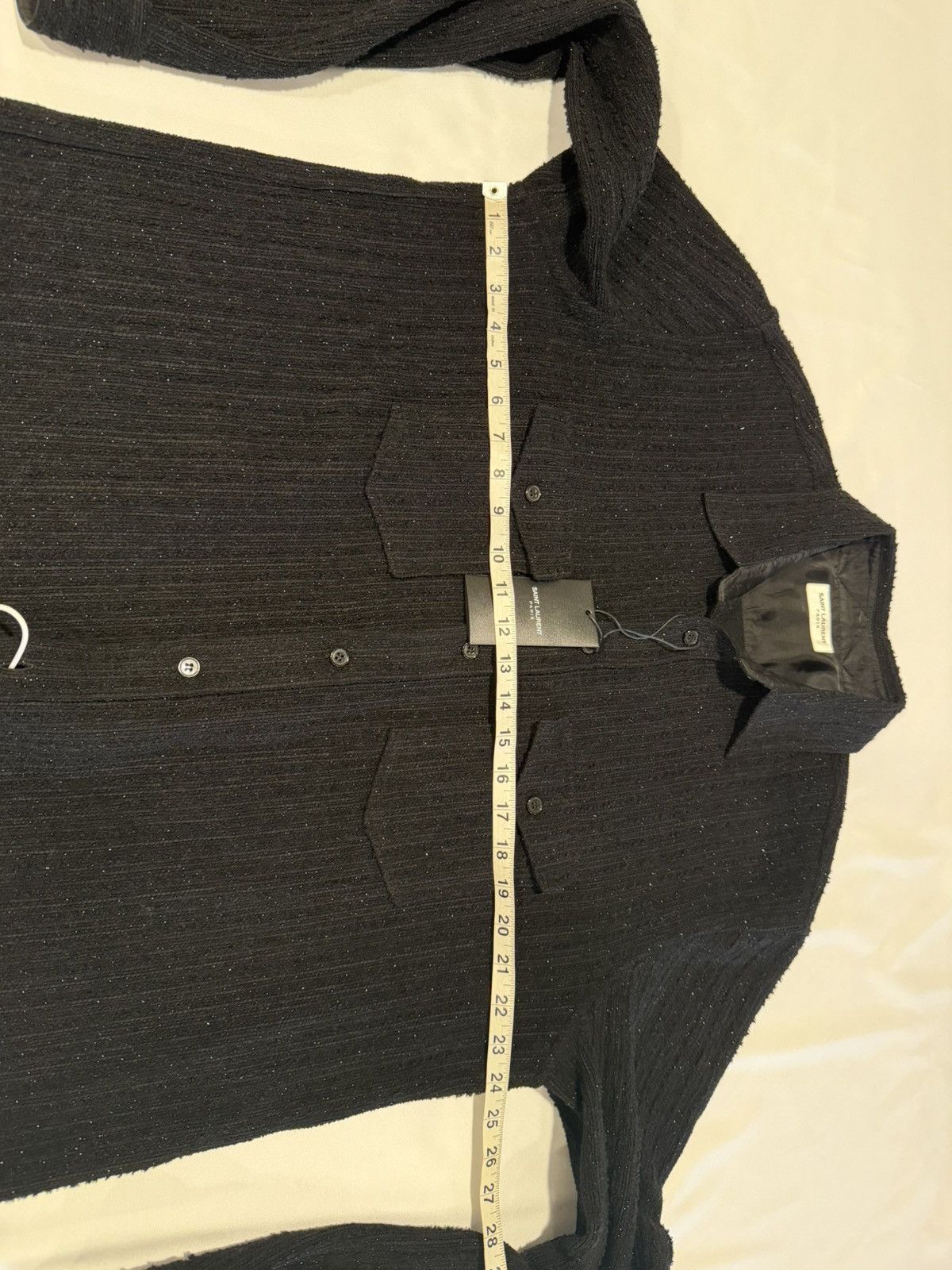 Saint Laurent Paris Saint Laurent mens 2022 overshirt shirt. 40/L. $1790 Size US M / EU 48-50 / 2 - 9 Thumbnail