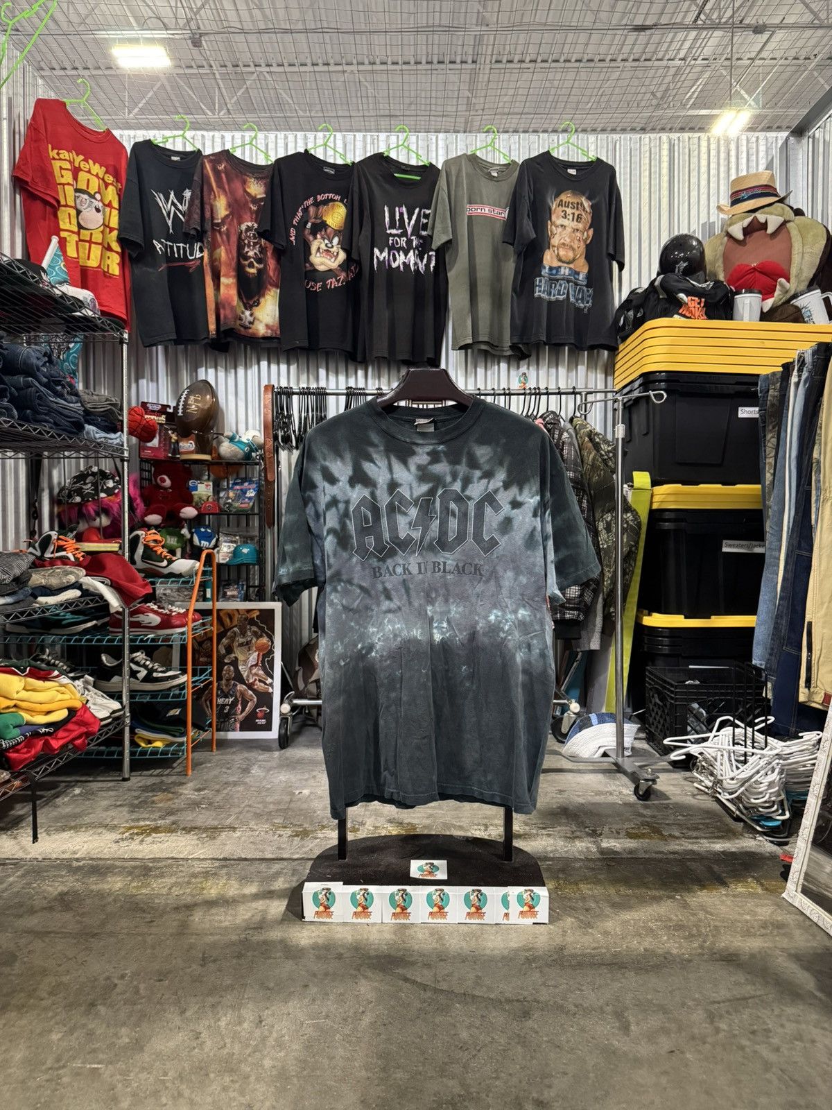 AC/DC × Levi's × Vintage Vintage Liquid Blue AC/DC Tee XL Size US XL / EU 56 / 4 - 1 Thumbnail