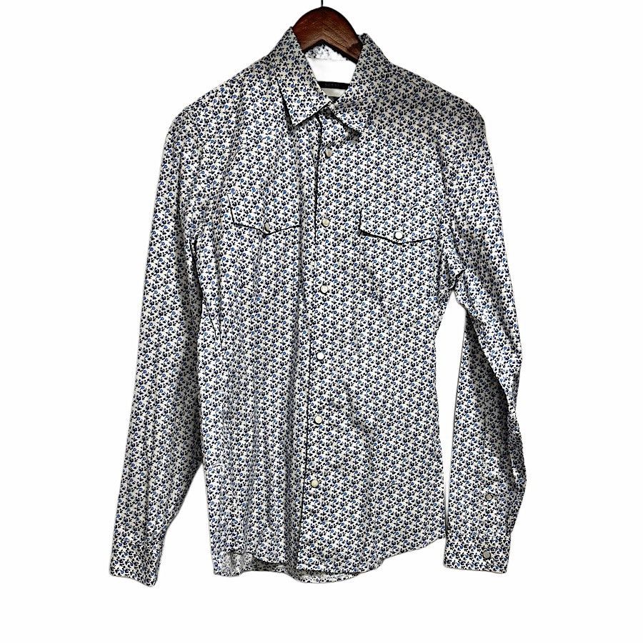 Gucci Authentic Gucci 12 FW Glass Button Shirt Size US S / EU 44-46 / 1 - 1 Thumbnail