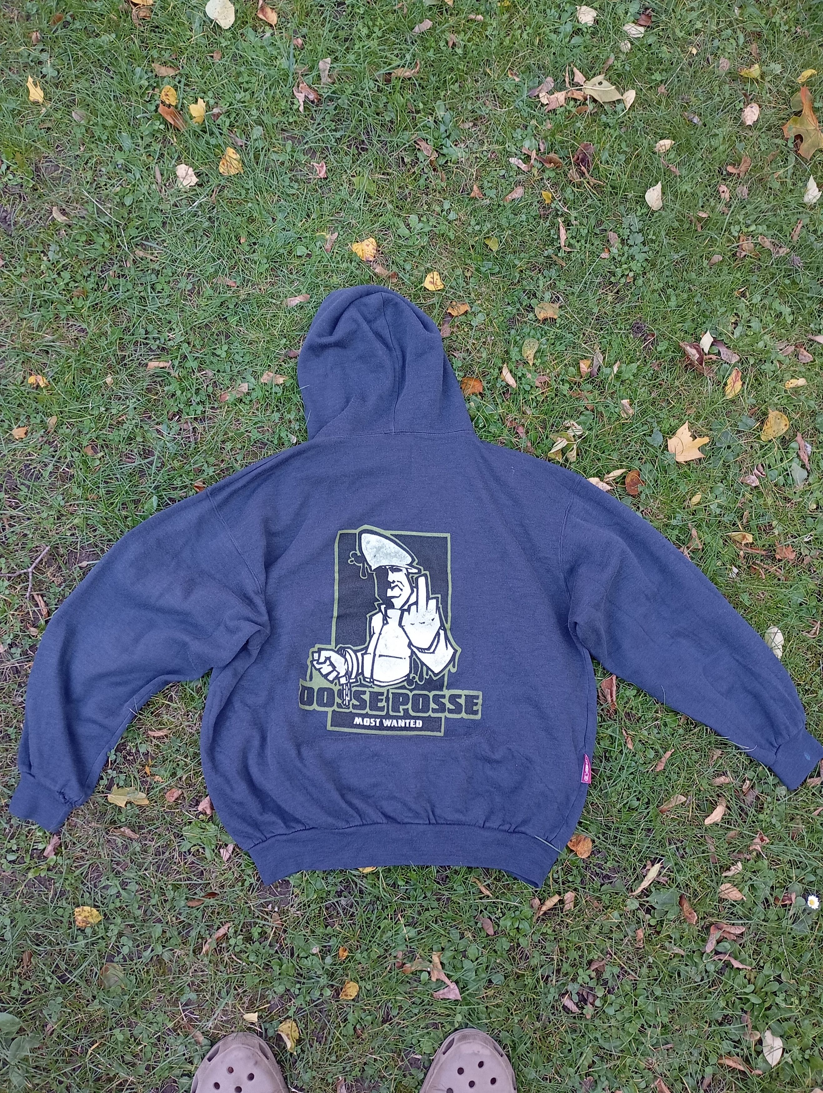Vintage 90s Dosee Posee hip hop group hoodie