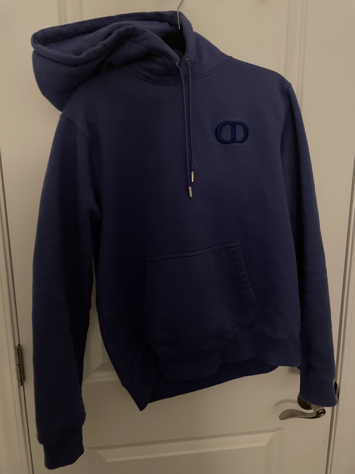Dior Dior logo purple hoodie Size US XXL / EU 58 / 5 - 3 Thumbnail