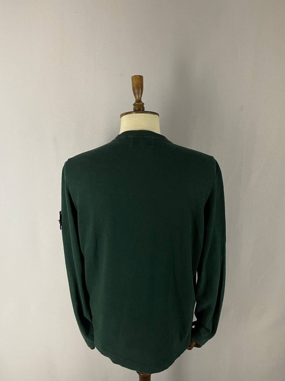 Stone Island Stone Island Sweater Dark Green Size US XL / EU 56 / 4 - 8 Thumbnail