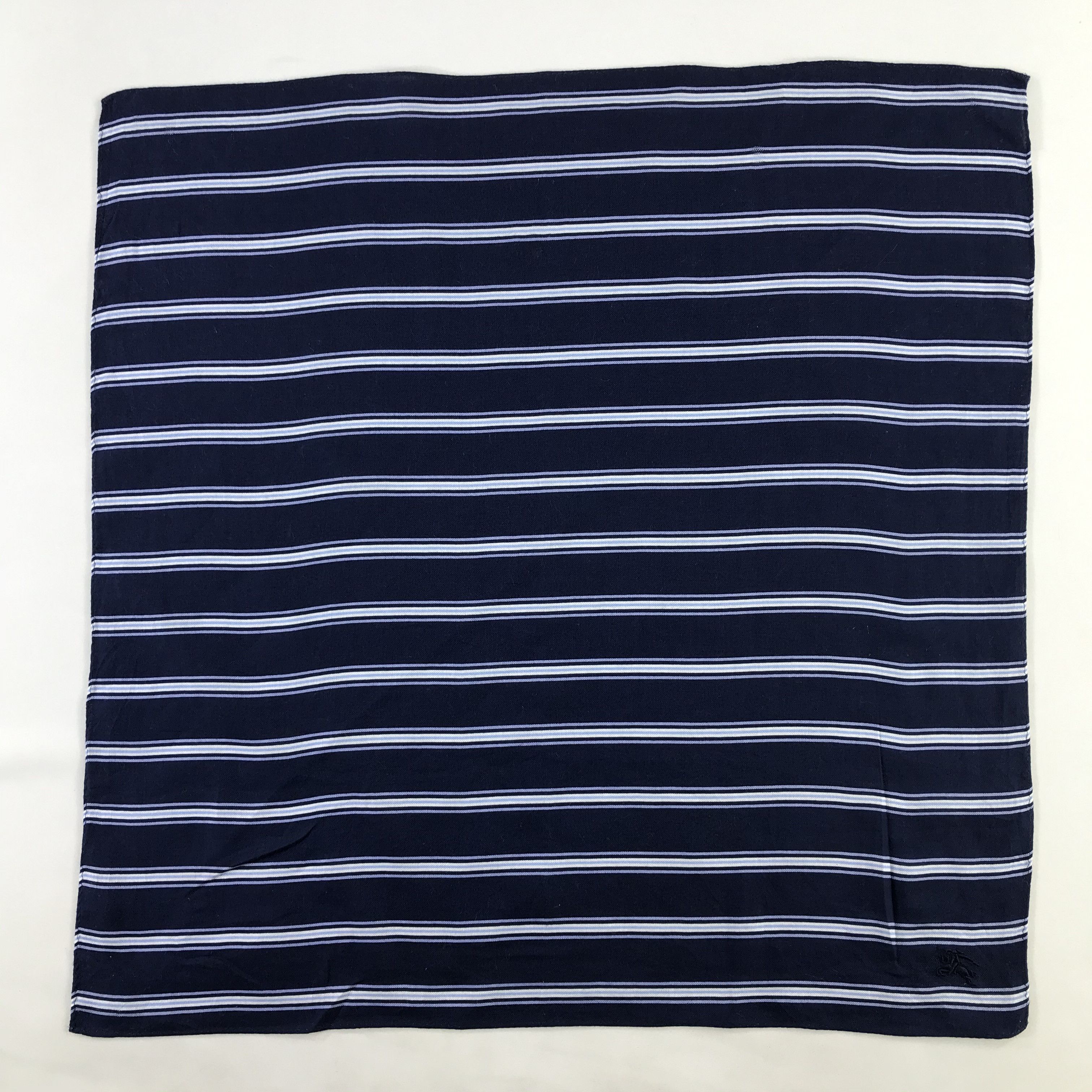 Burberry × Vintage Burberry Bandana / Handkerchief / Neckerchief - S1106 Size ONE SIZE - 1 Thumbnail