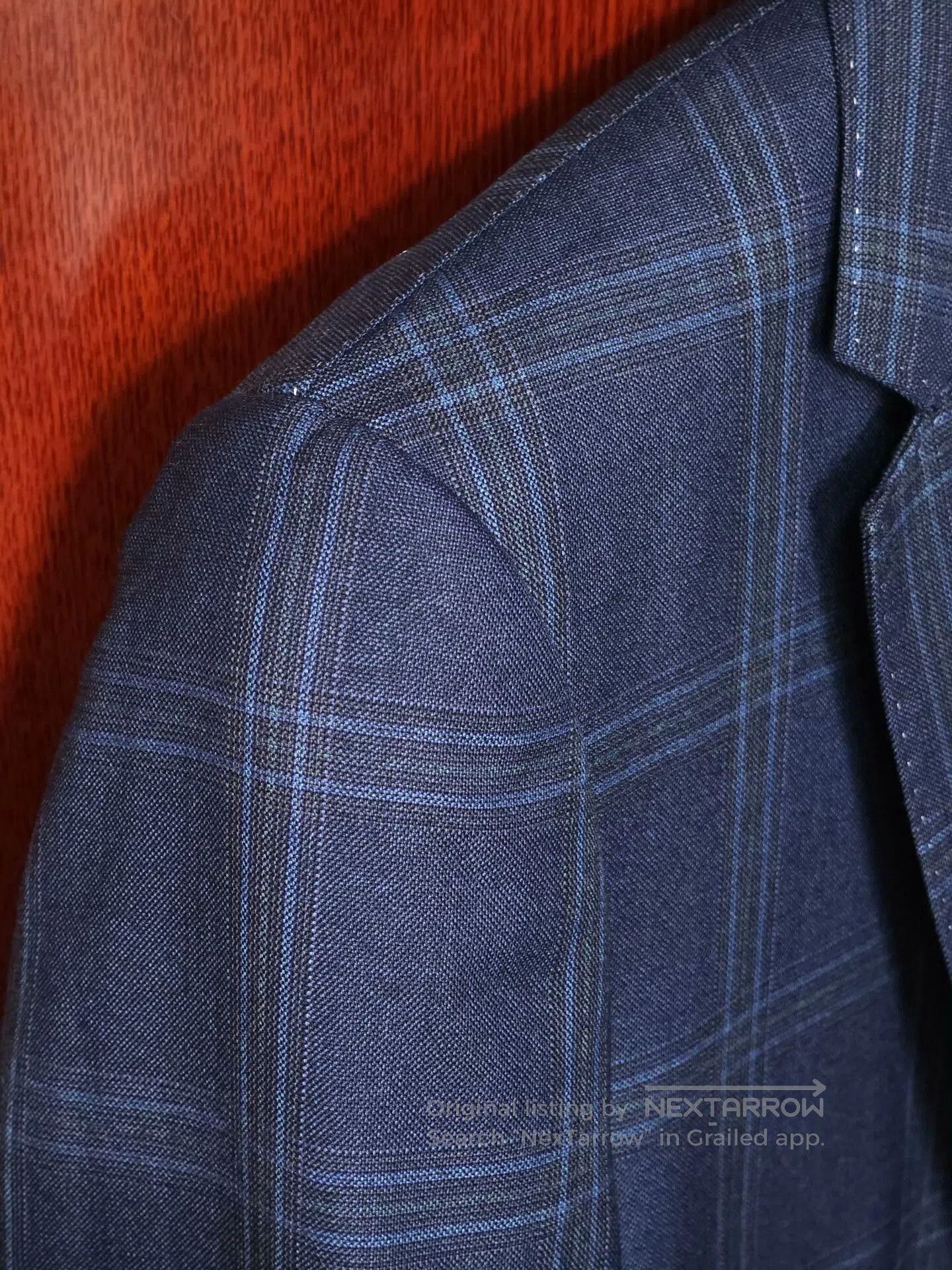 Paul Smith Paul Smith Blue Plaid Wool Suit. Size US S / EU 44-46 / 1 - 3 Thumbnail
