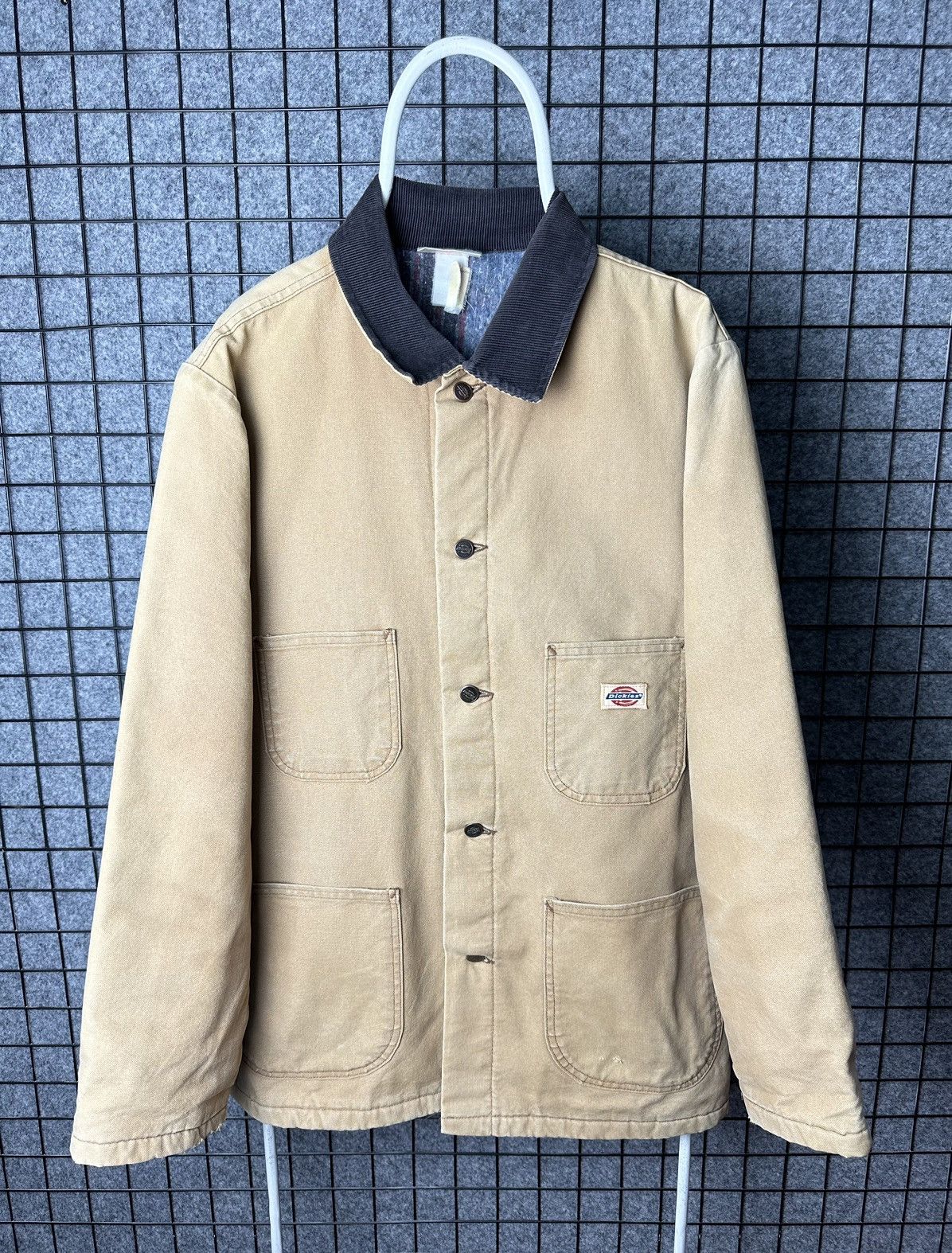 Vintage Dickies Vintage Workwear Cotton Button Up Light Jacket SizeM Size US M / EU 48-50 / 2 - 5 Thumbnail