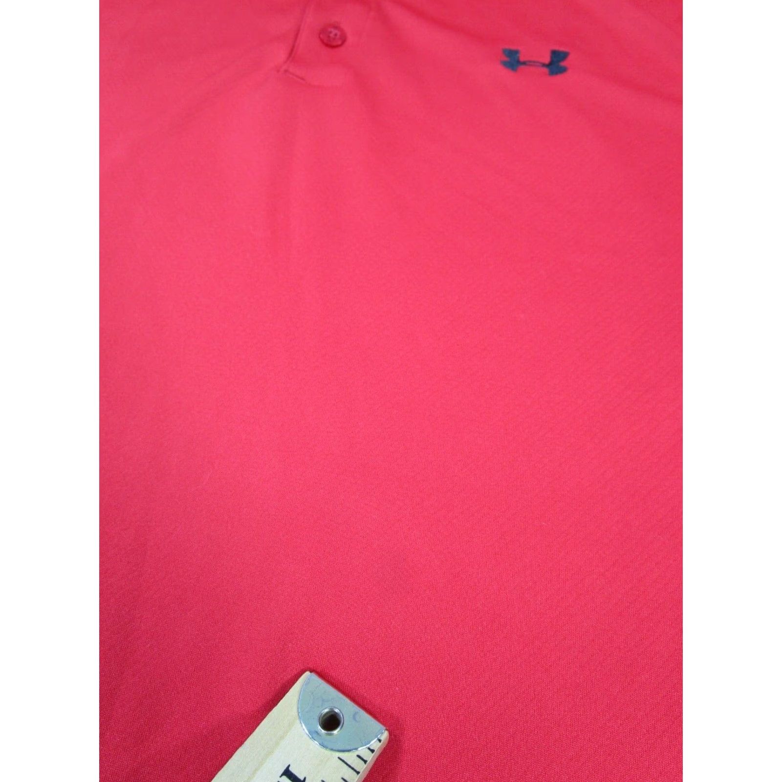 Under Armour Under Armour Polo Shirt Mens Large Red Golf Heat Gear Polo Under Armour HeatGear Shirt Mens Large Red Golf Gear Size US L / EU 52-54 / 3 - 5 Thumbnail