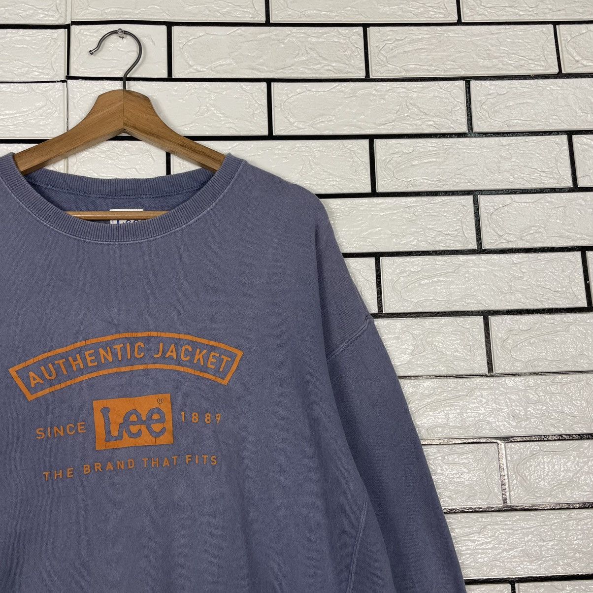 Lee Lee Big Logo Crewneck Sweatshirt Size US M / EU 48-50 / 2 - 5 Thumbnail