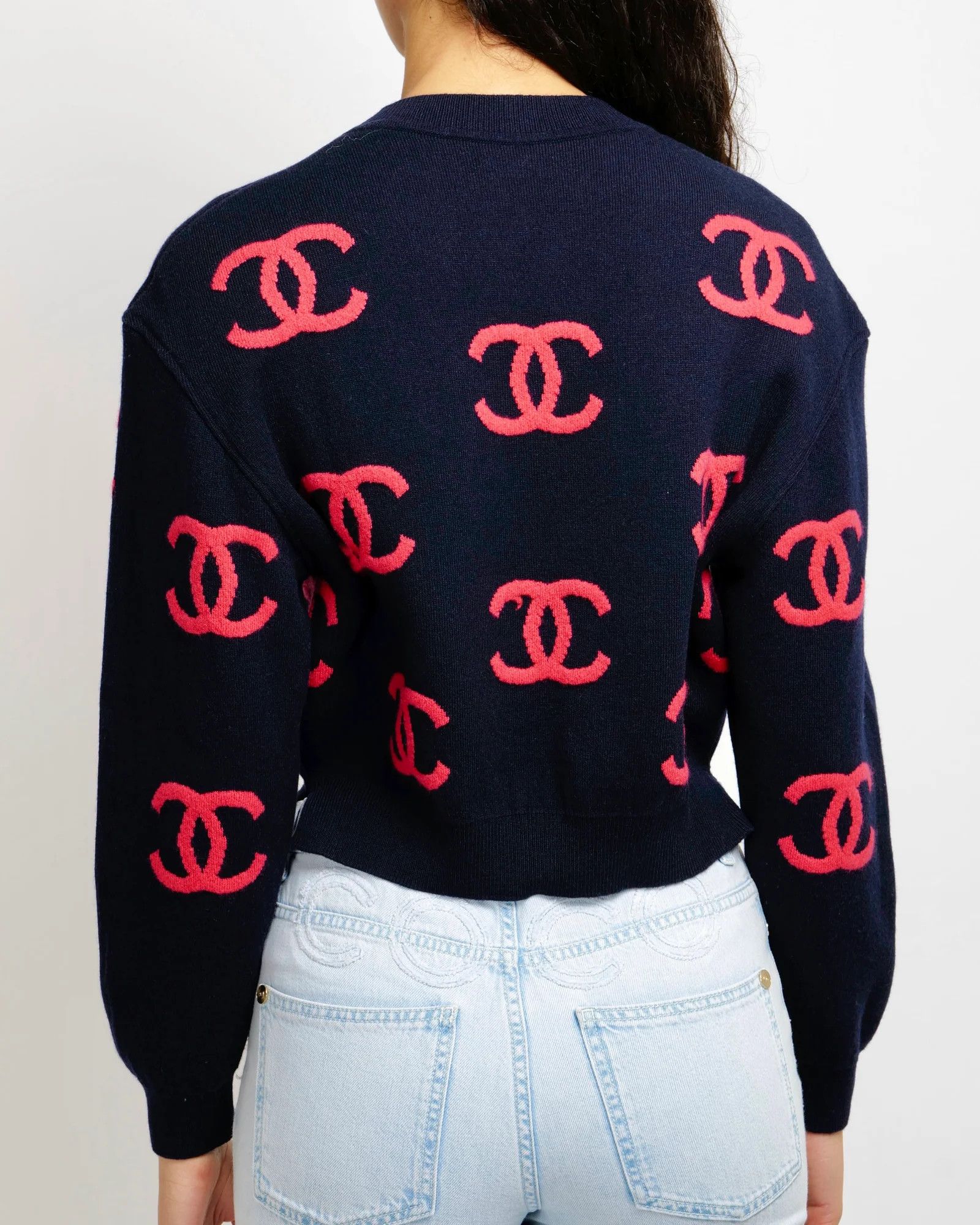 Chanel Chanel 21P Pink CC Logo Cashmere Jumper Pullover Sweater 34 Size XXS / US 00 / IT 34 - 13 Thumbnail
