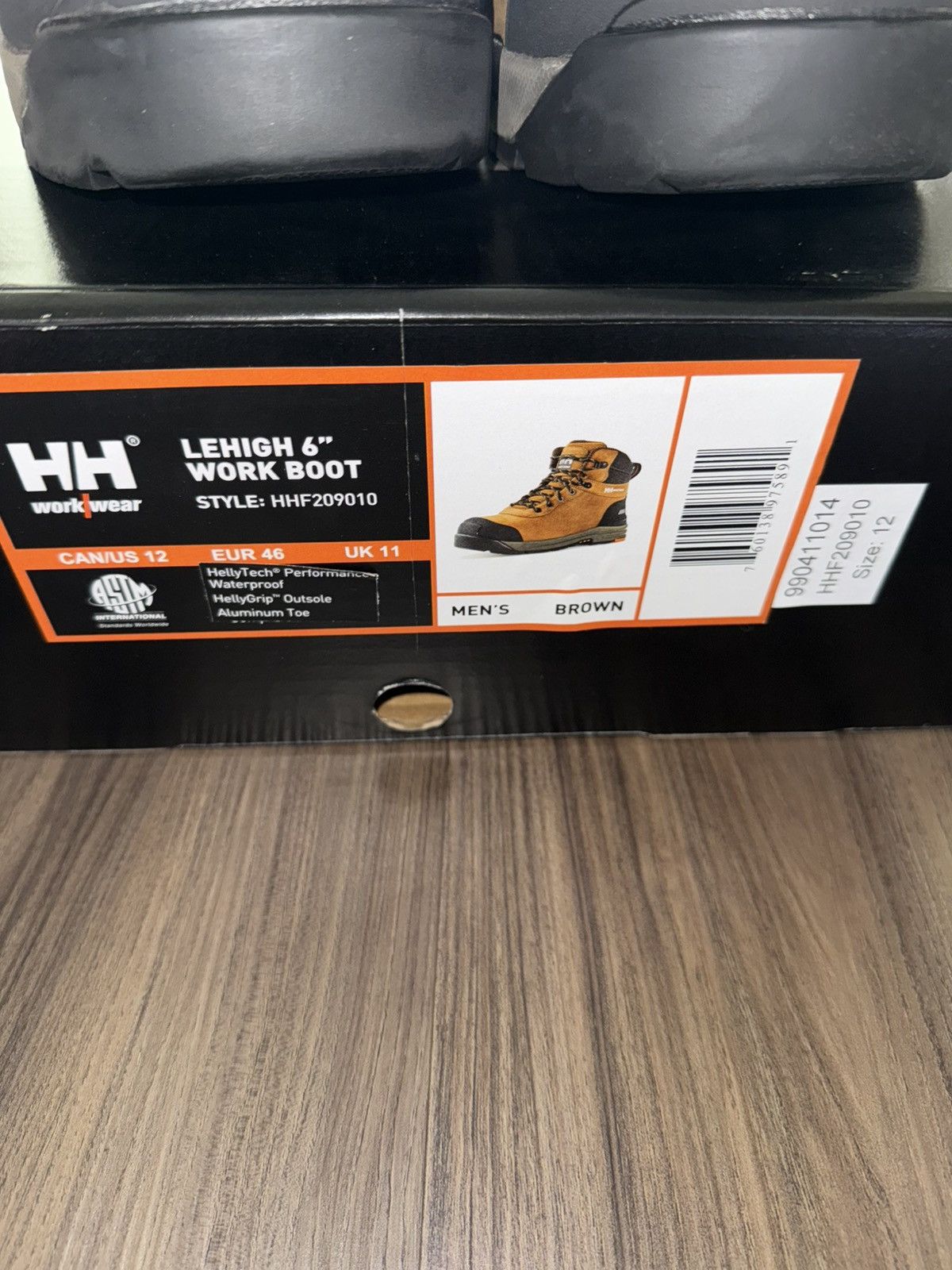 Helly Hansen Helly Hansen Lehigh 6” Work Boot Brown Safety Men’s Size 12 Size US 12 / EU 45 - 6 Thumbnail