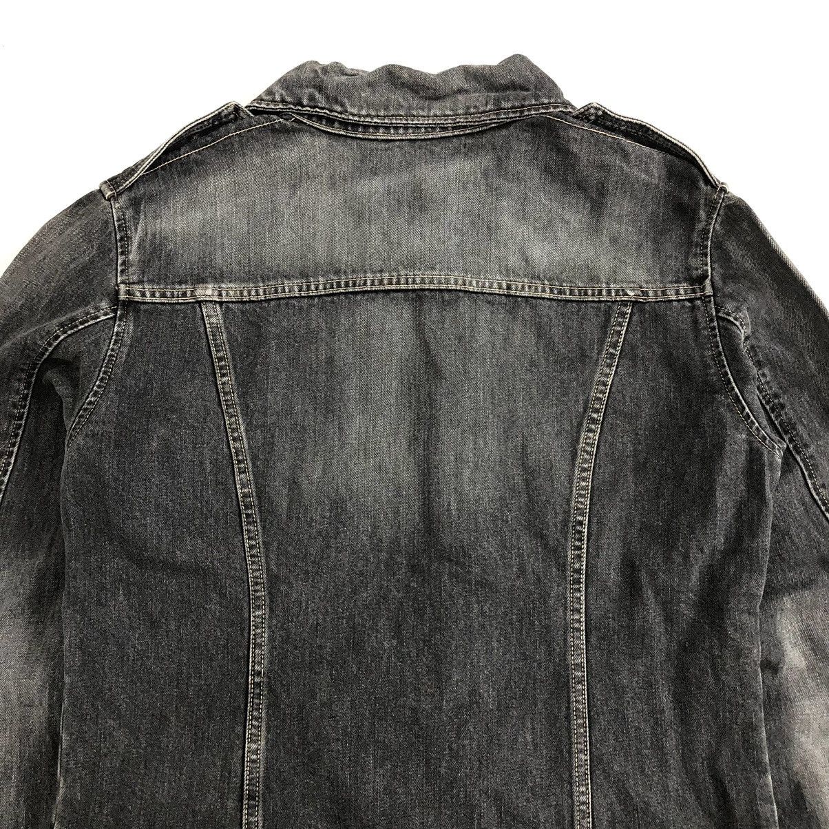 If Six Was Nine Vintage Japanese Brand Black Wash Biker Jacket Jeans Size US M / EU 48-50 / 2 - 17 Thumbnail
