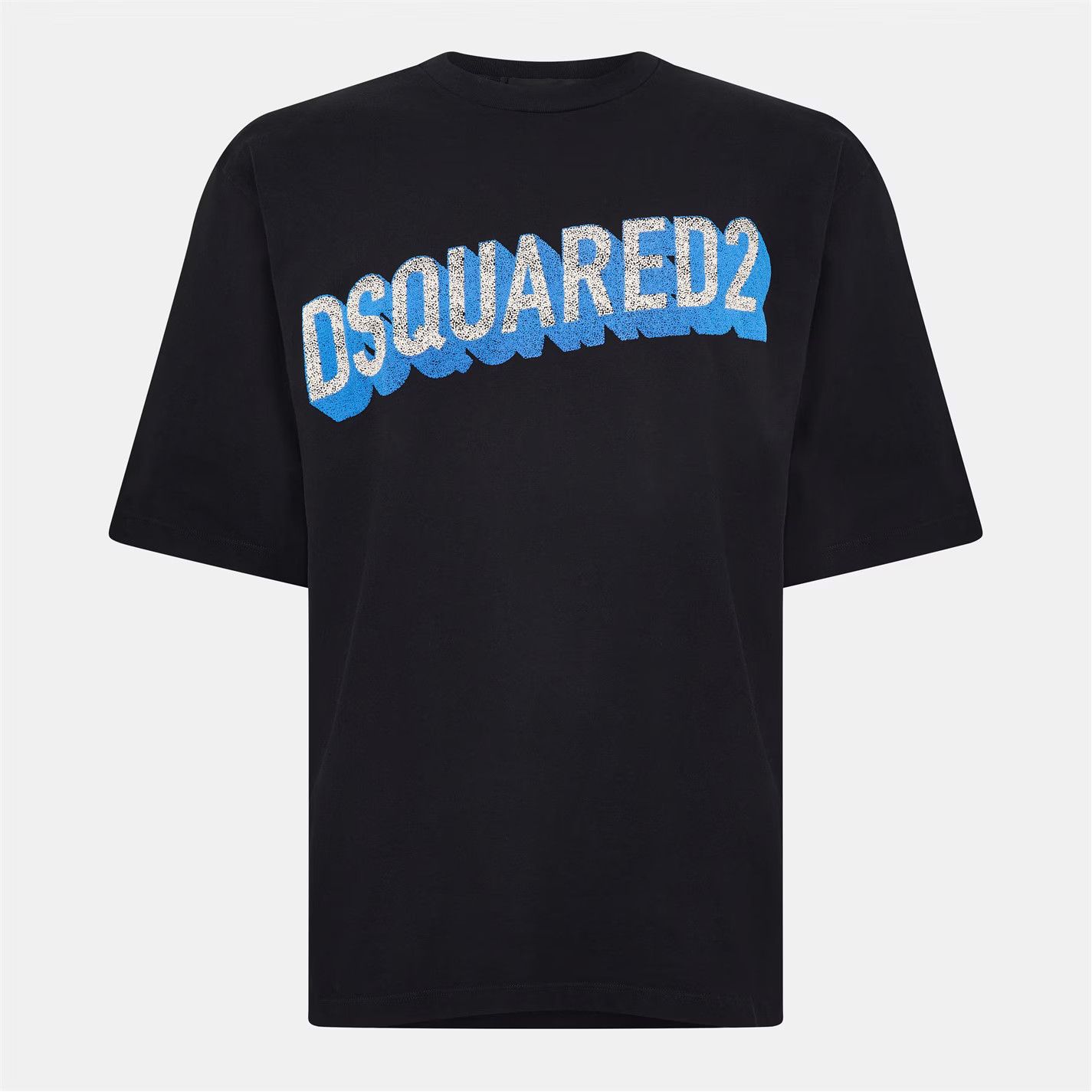 Dsquared2 o1g2r1mq0426 Cotton T-Shirt in Black Size US XXL / EU 58 / 5 - 1 Thumbnail
