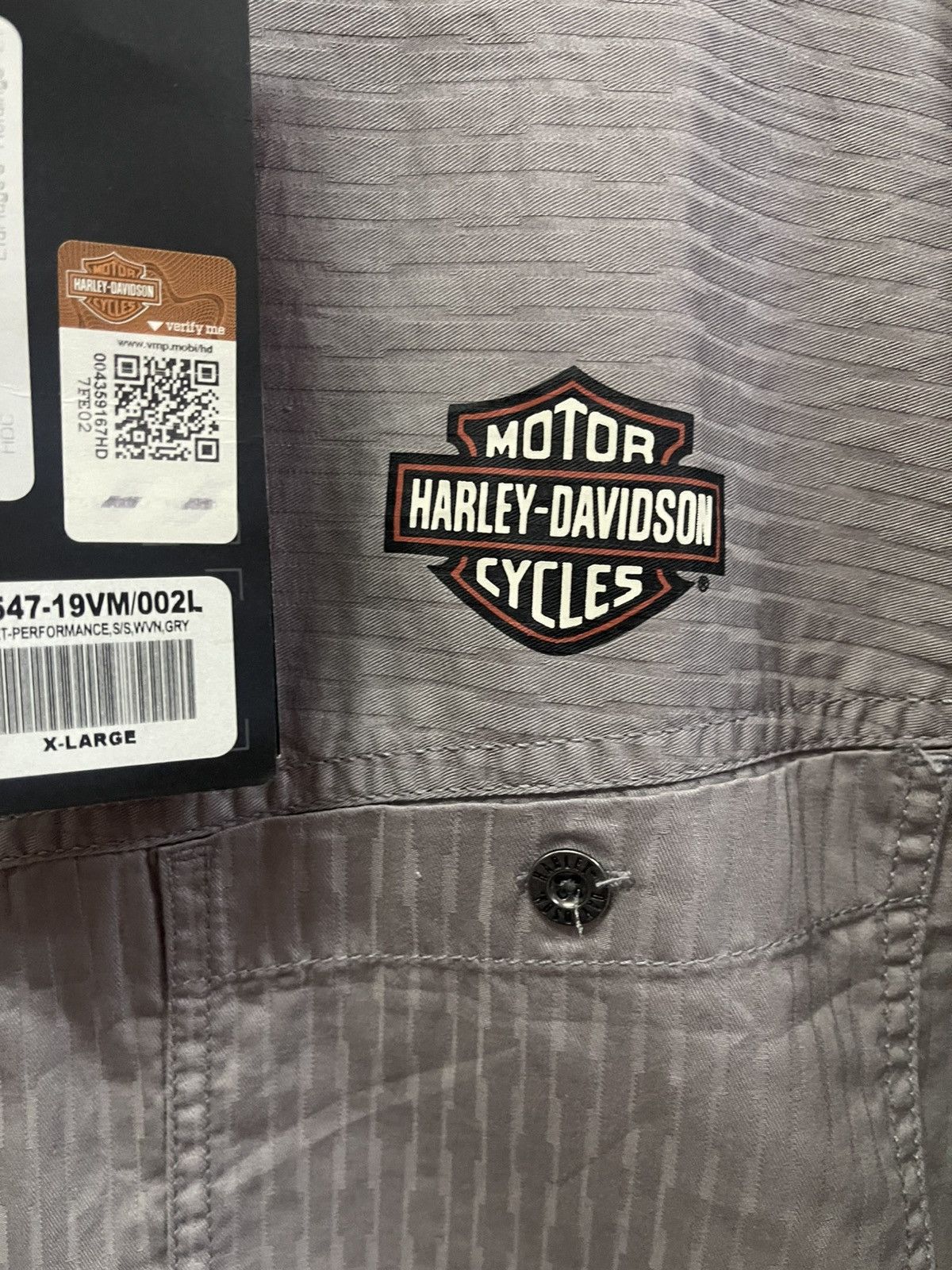 Harley Davidson Harley-Davidson Men's Performance Vented Textured Woven 🔥🔥🔥 Size US XL / EU 56 / 4 - 2 Thumbnail