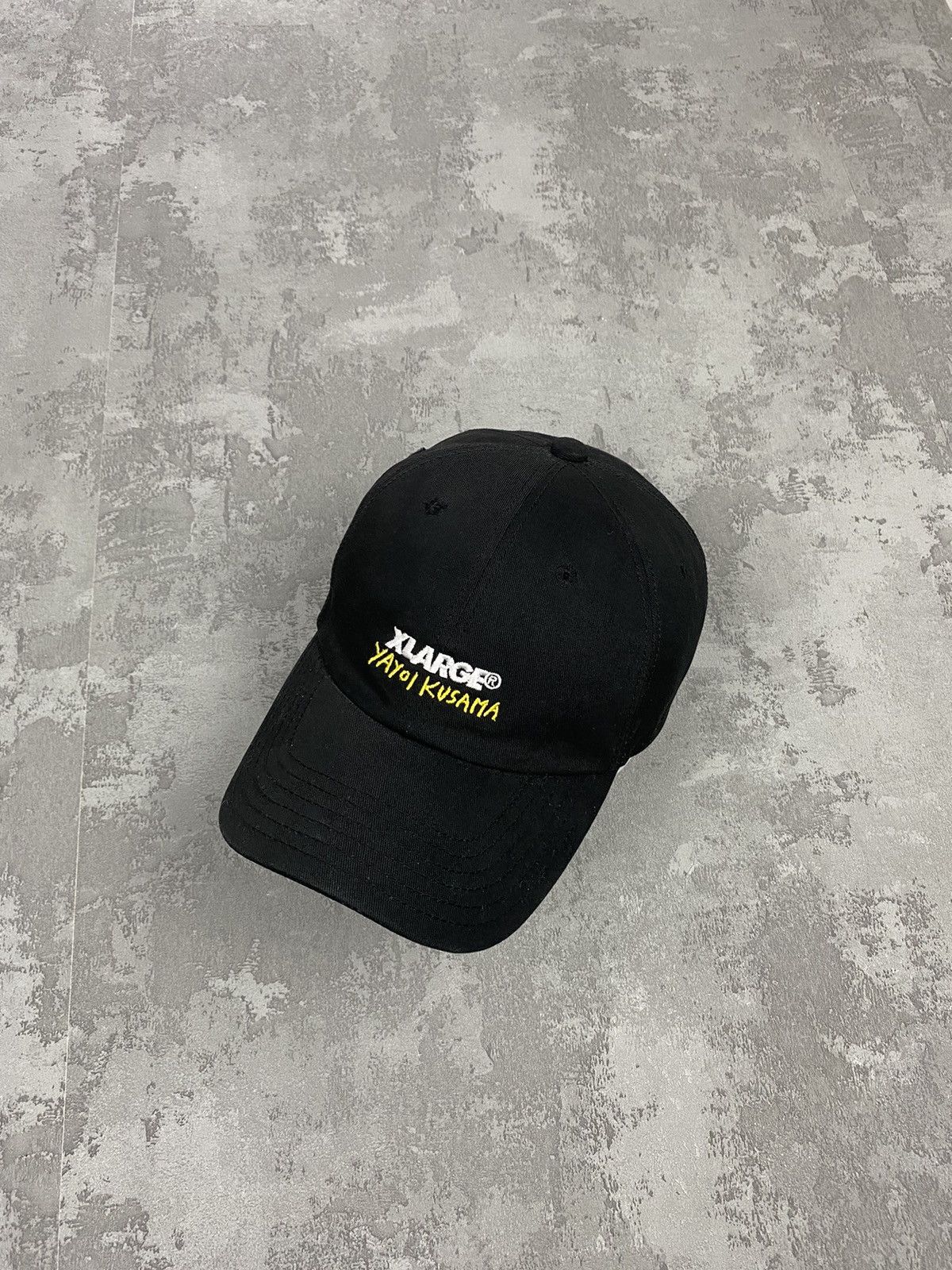 Xlarge × Yayoi Kusama XLarge - Yayoi Kusama Black 6panel hat Size ONE SIZE - 1 Thumbnail