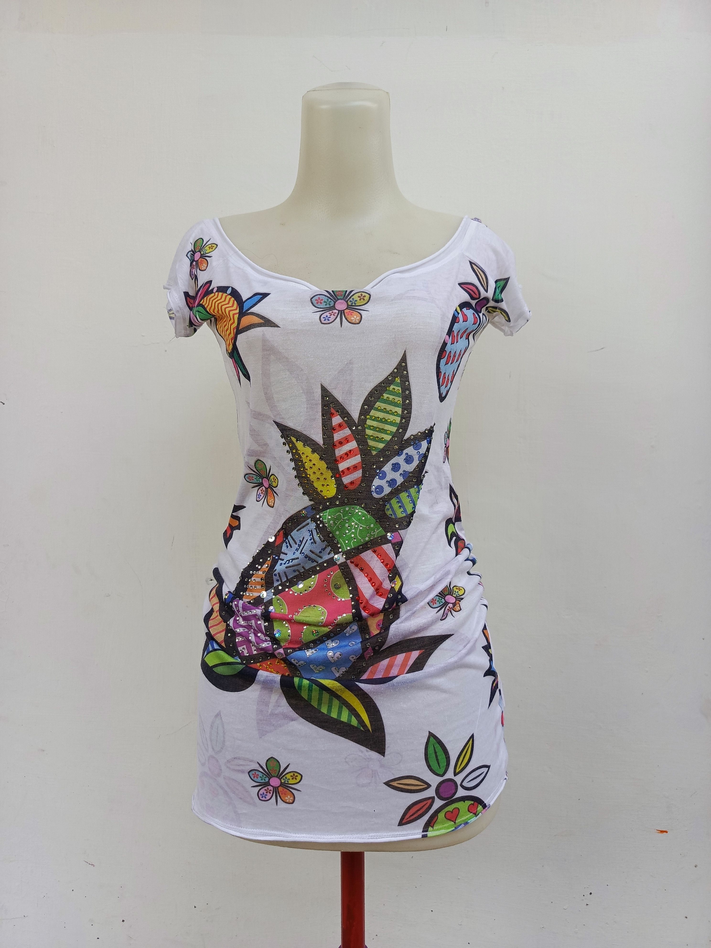American Retro Retro Apparel Pineapple Scoop Tank Tropical Graphic Tee Size M / US 6-8 / IT 42-44 - 1 Thumbnail