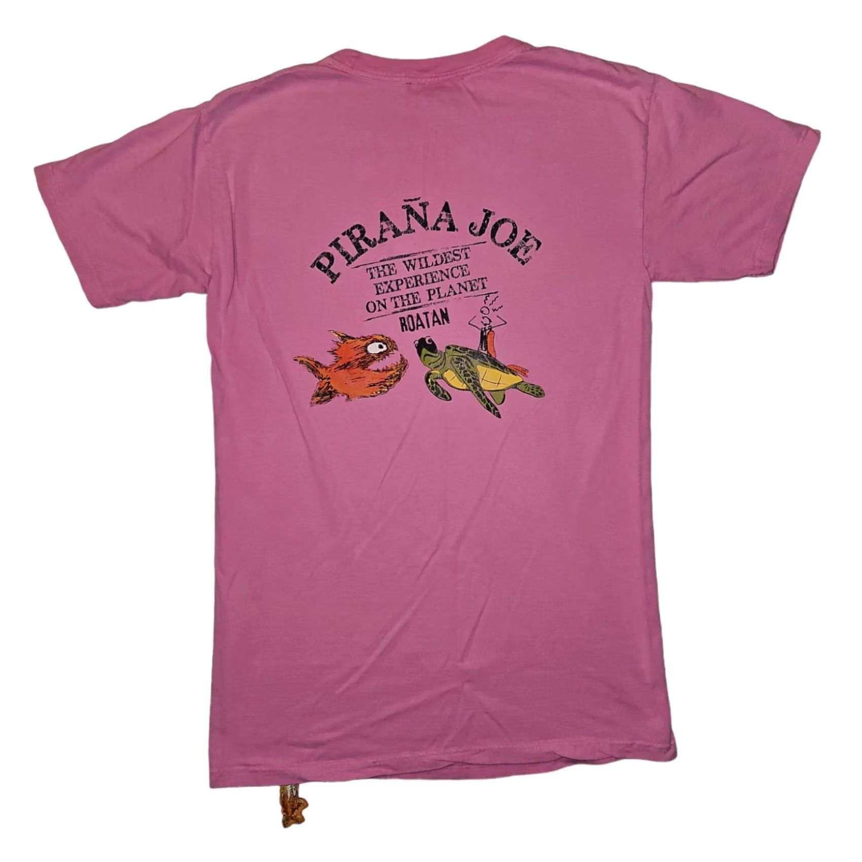Pinko Pirana Joe Shirt Women's Small Pink Graphic Print Short Sleeve T-Shirt Casaul Vacation Size S / US 4 / IT 40 - 5 Thumbnail