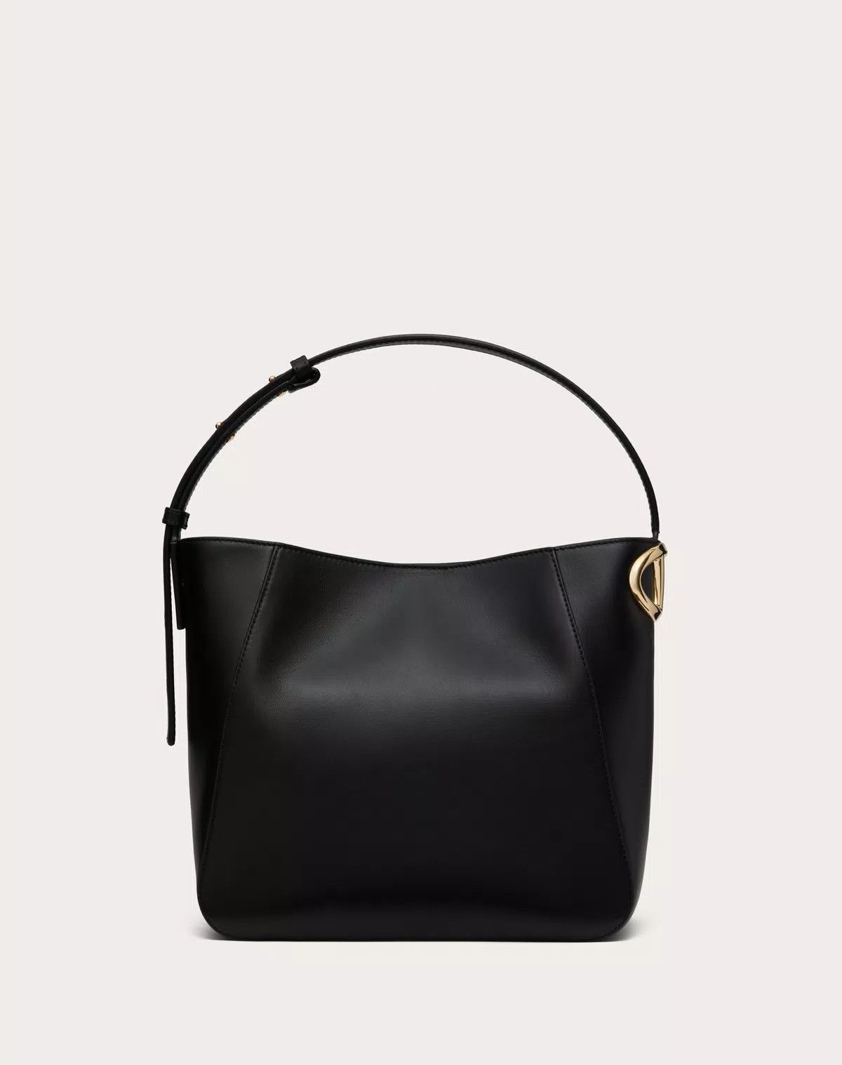 Valentino oc11z0725 Size:OS/Shopping Bag In Nappa Calfskin in Black Size ONE SIZE - 3 Thumbnail