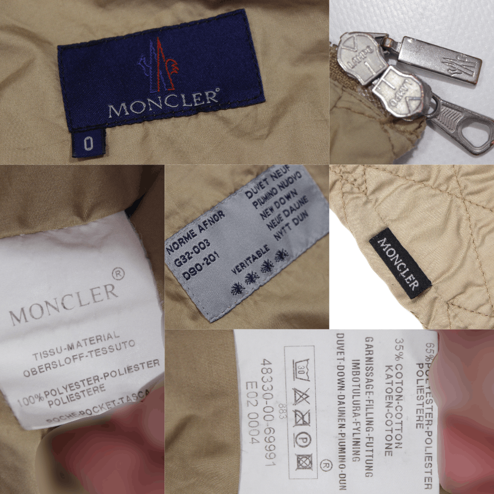 Moncler 90S Quilted Goose Down Vest Vintage Size XS / US 0-2 / IT 36-38 - 7 Thumbnail