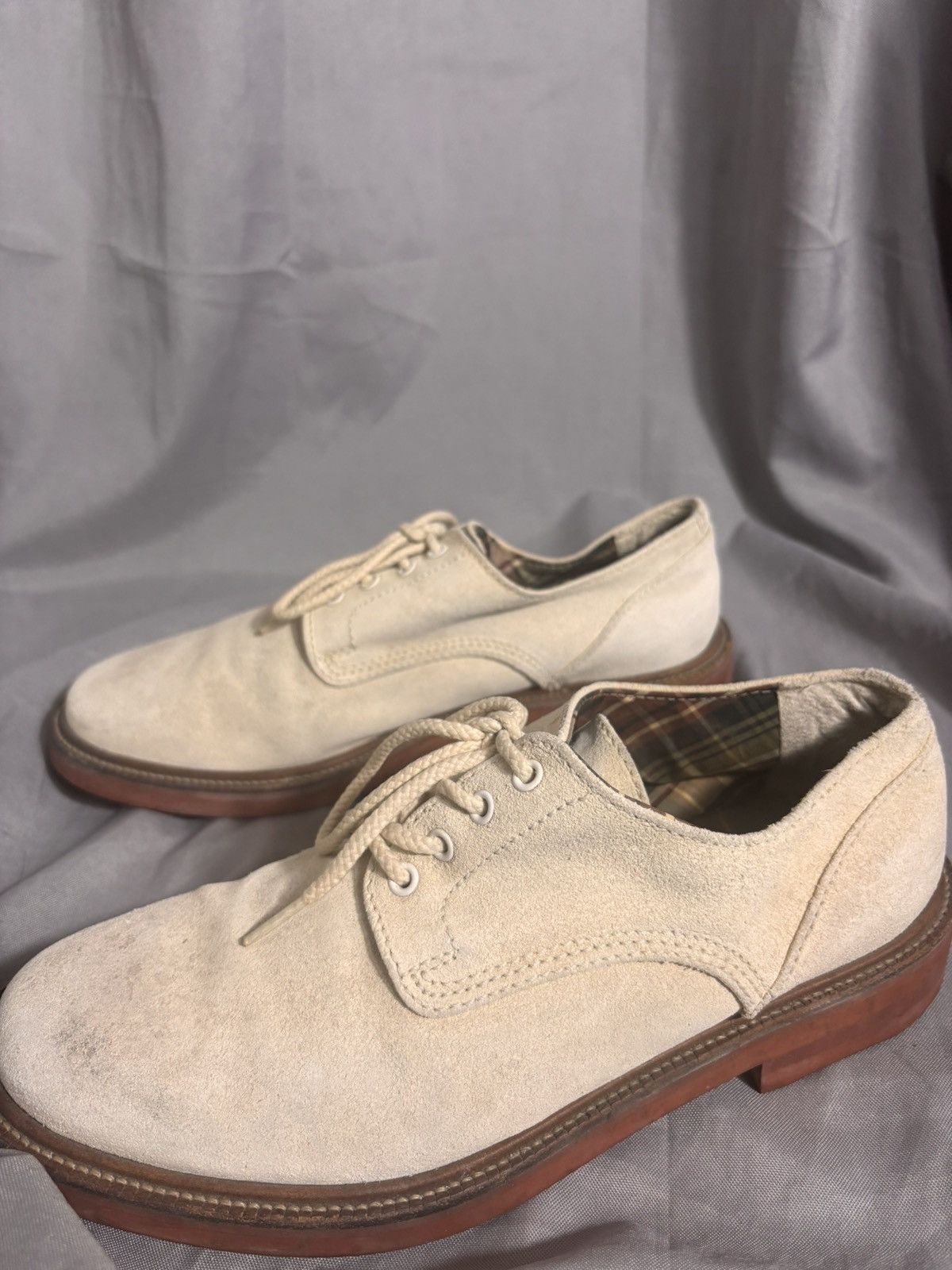 Junya Watanabe Junya Watanabe x Comme Des Garçons Suede Shoes Size US 5.5 / EU 38 - 5 Thumbnail