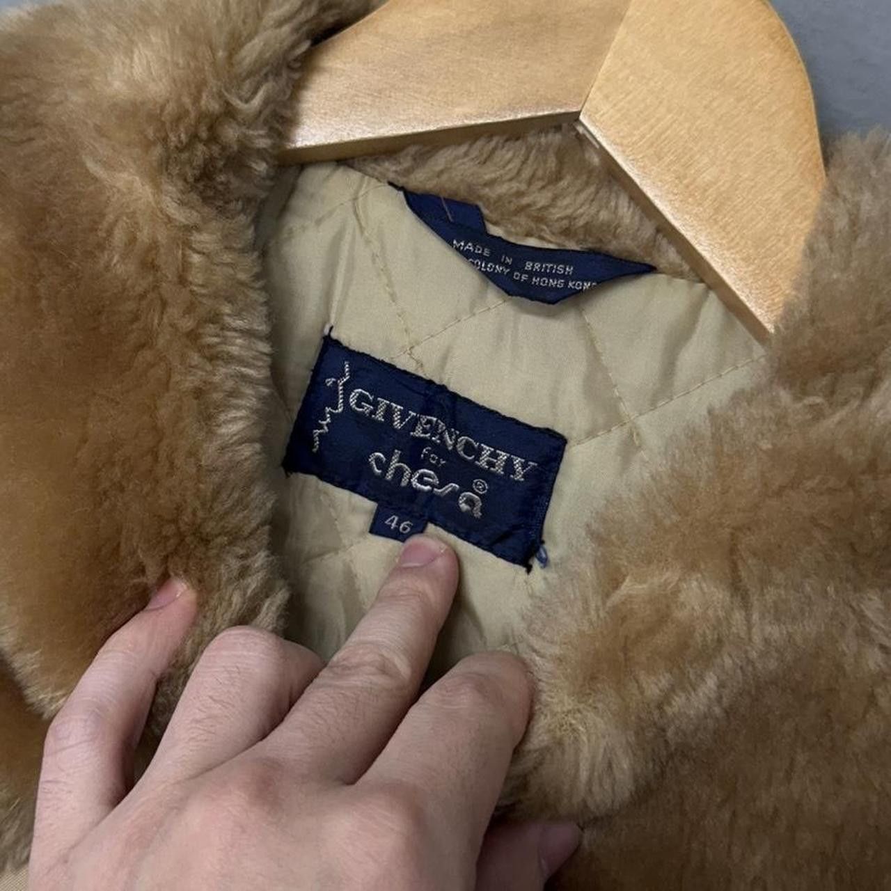 Givenchy 70s Givenchy Aviator Fur Collar Bomber Jacket Size 46 Size US L / EU 52-54 / 3 - 3 Thumbnail