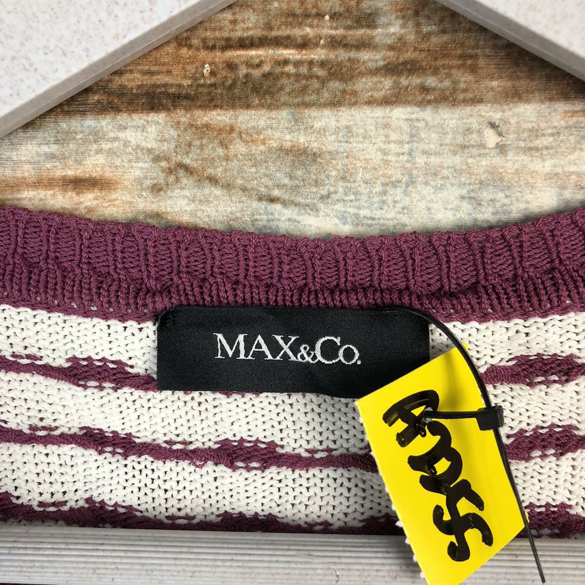 MAX&Co. Max & Co Purple Cardigan Knitwear #A2255 Size S / US 4 / IT 40 - 9 Thumbnail