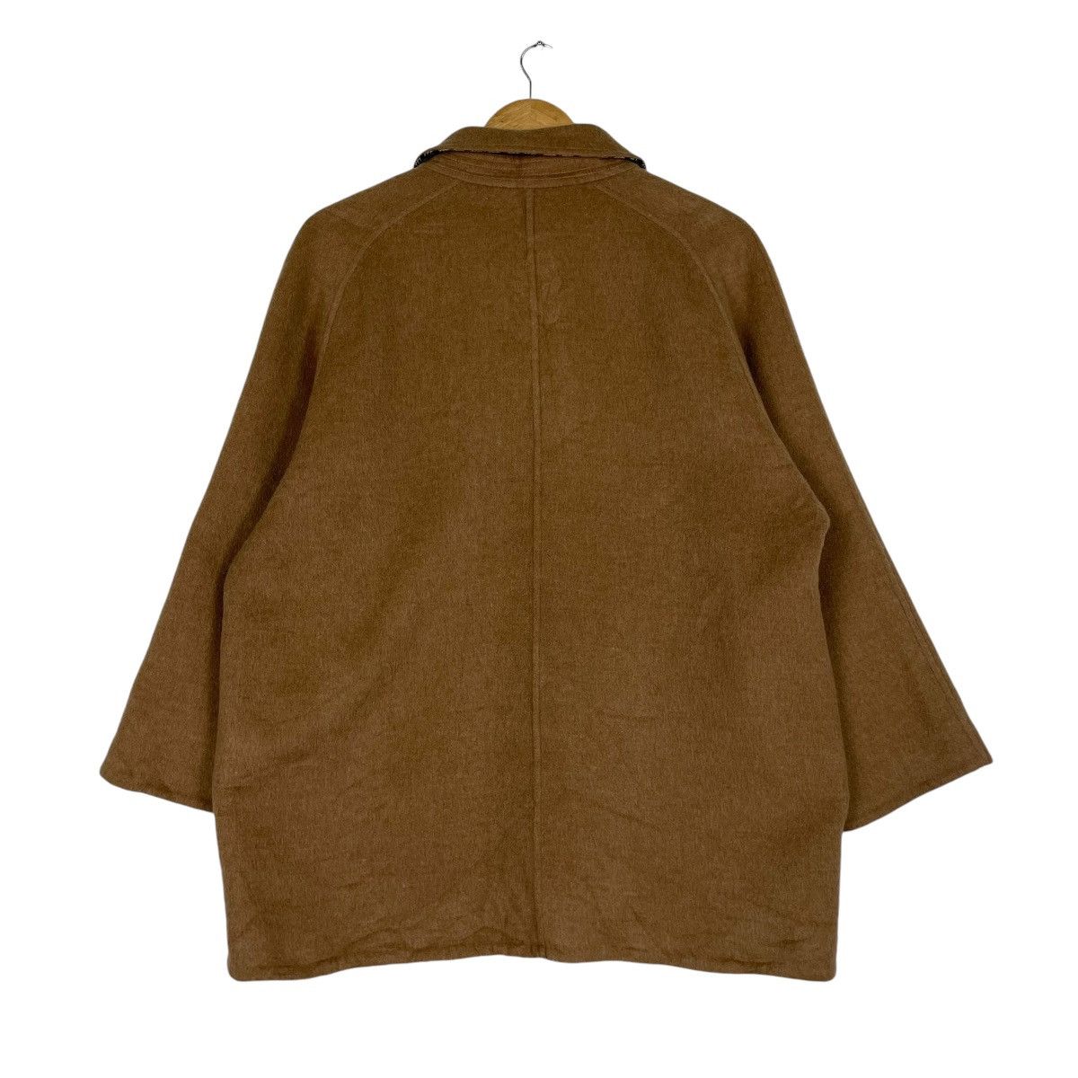DAKS × Japanese Brand × Vintage 💥90s DAKS LONDON REVERSIBLE BUTTON WOOL JACKET Size US L / EU 52-54 / 3 - 7 Thumbnail