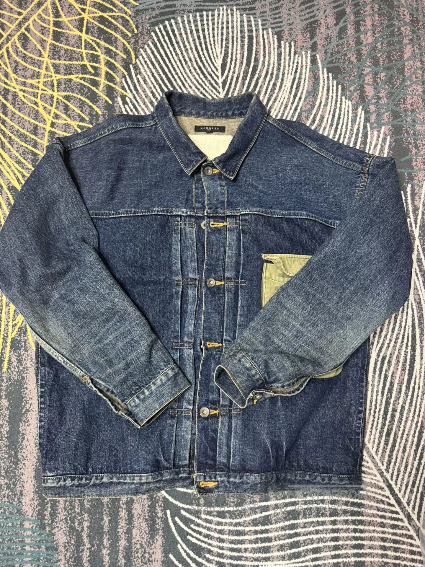 Madness 19ss Pocket Denim Jacket.