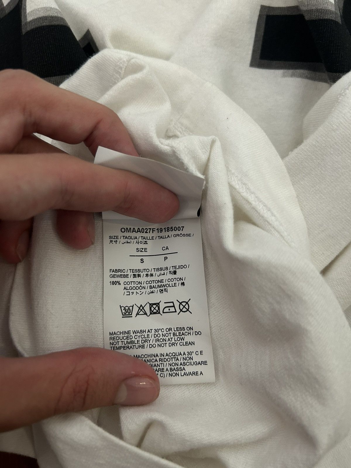 Off-White Off White C/o Virgil Abloh Scaffolding-print T-shirt Size US S / EU 44-46 / 1 - 4 Thumbnail