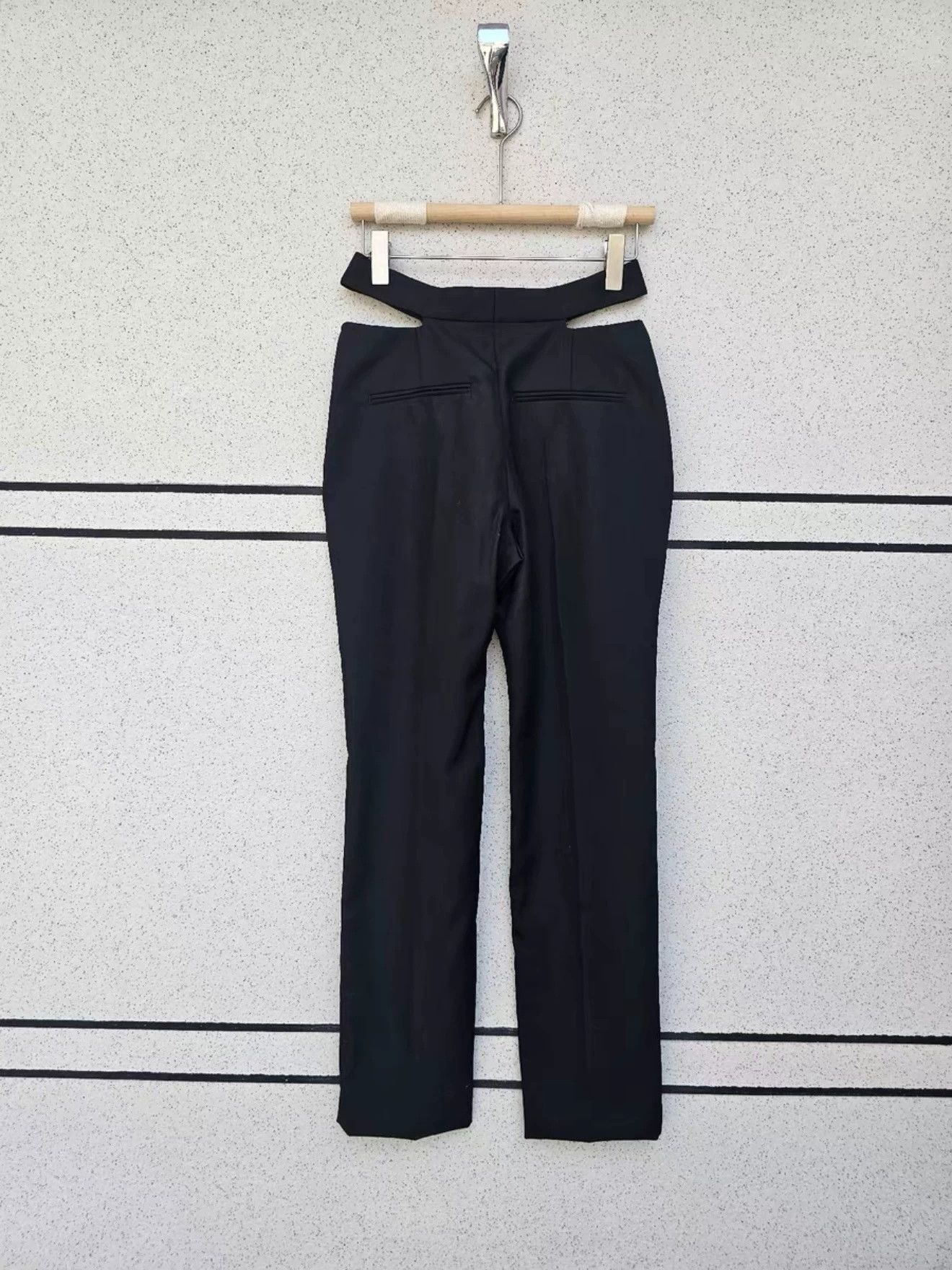 Haider Ackermann Haider Ackermann show women's casual pants 100% wool '20 SS Size 26" / US 2 / IT 38 - 3 Thumbnail