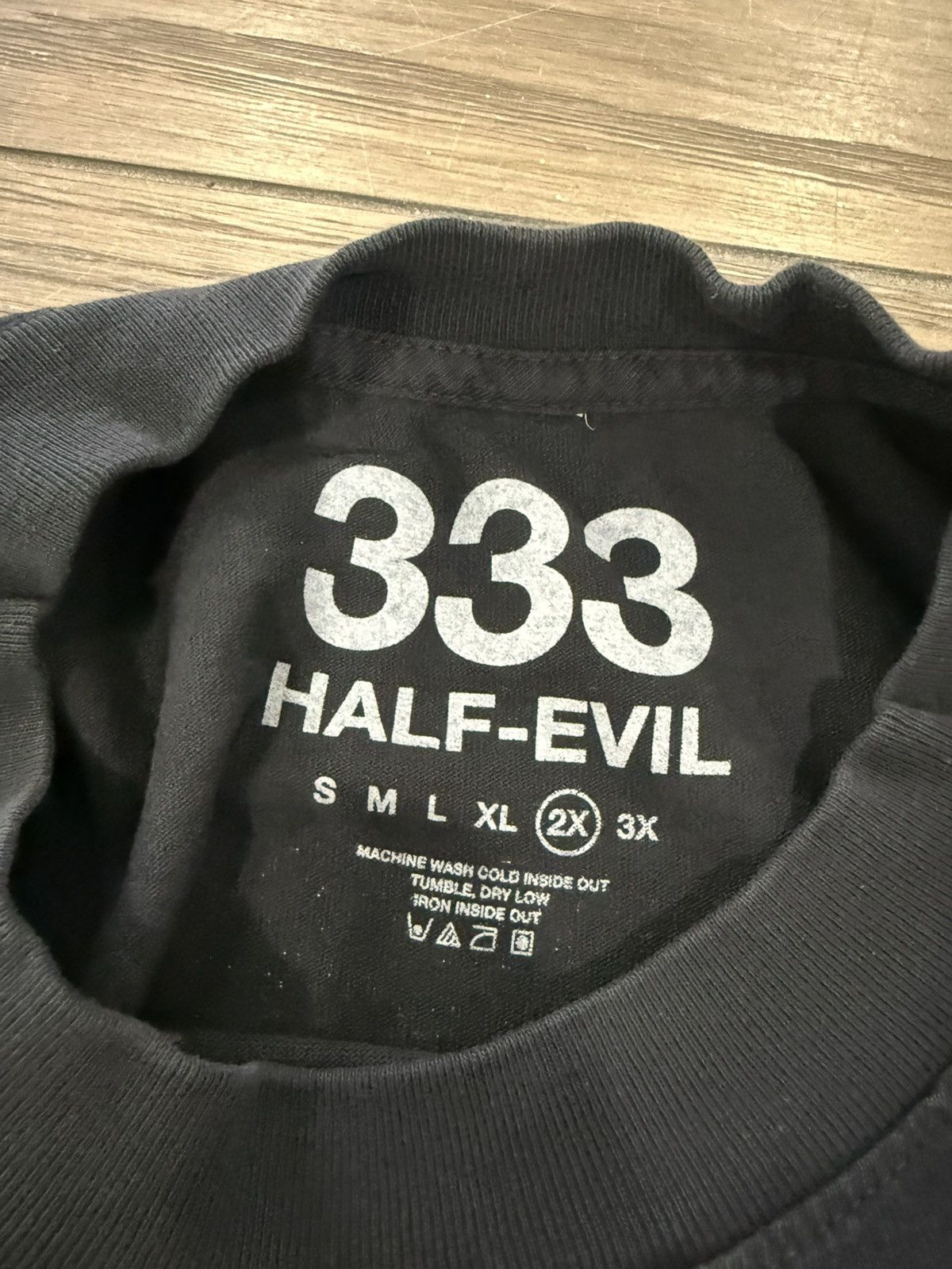Grailed × Half Evil ⚡️ Half Evil 333 KRINK Logo Black Tee Shirt XXL 2XL ⚡️ Size US XXL / EU 58 / 5 - 8 Thumbnail